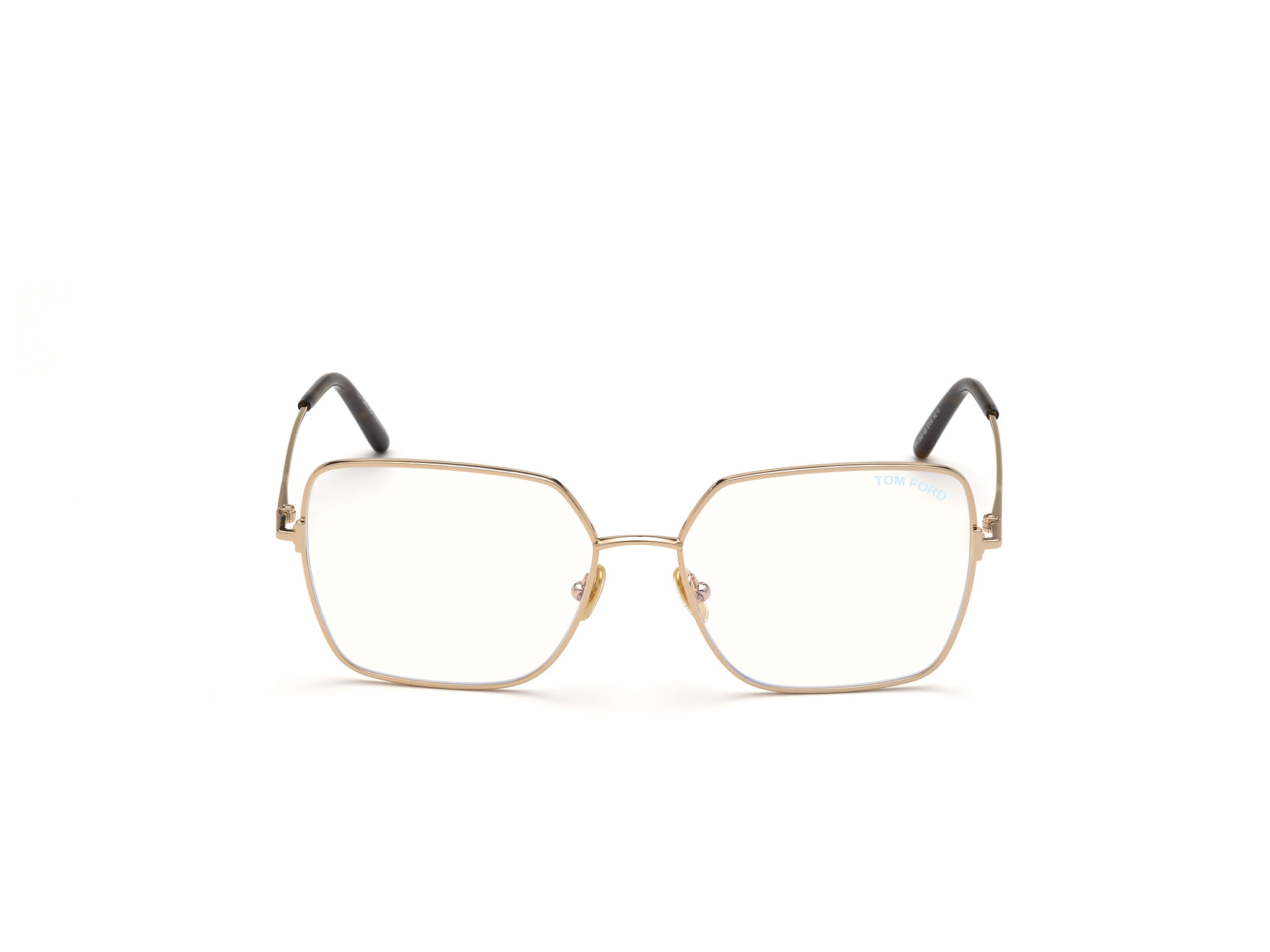 Tomford TF5739-B Frame Gold Unisex Full Metal Frame — Gold frame — view 8