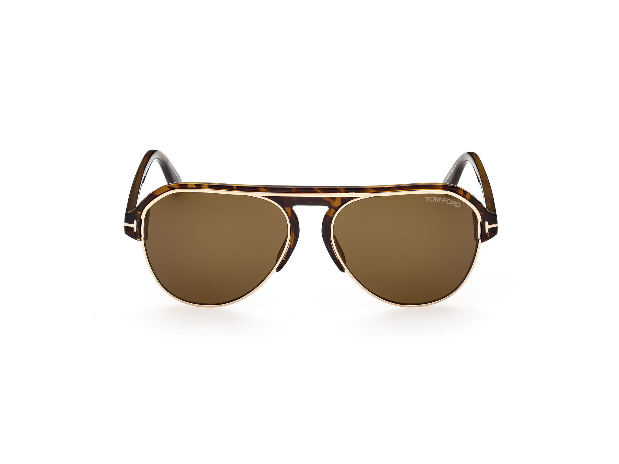 Tomford FT0929 Sunglass Gold Male Full Shell Sunglass — Gold frame — view 8