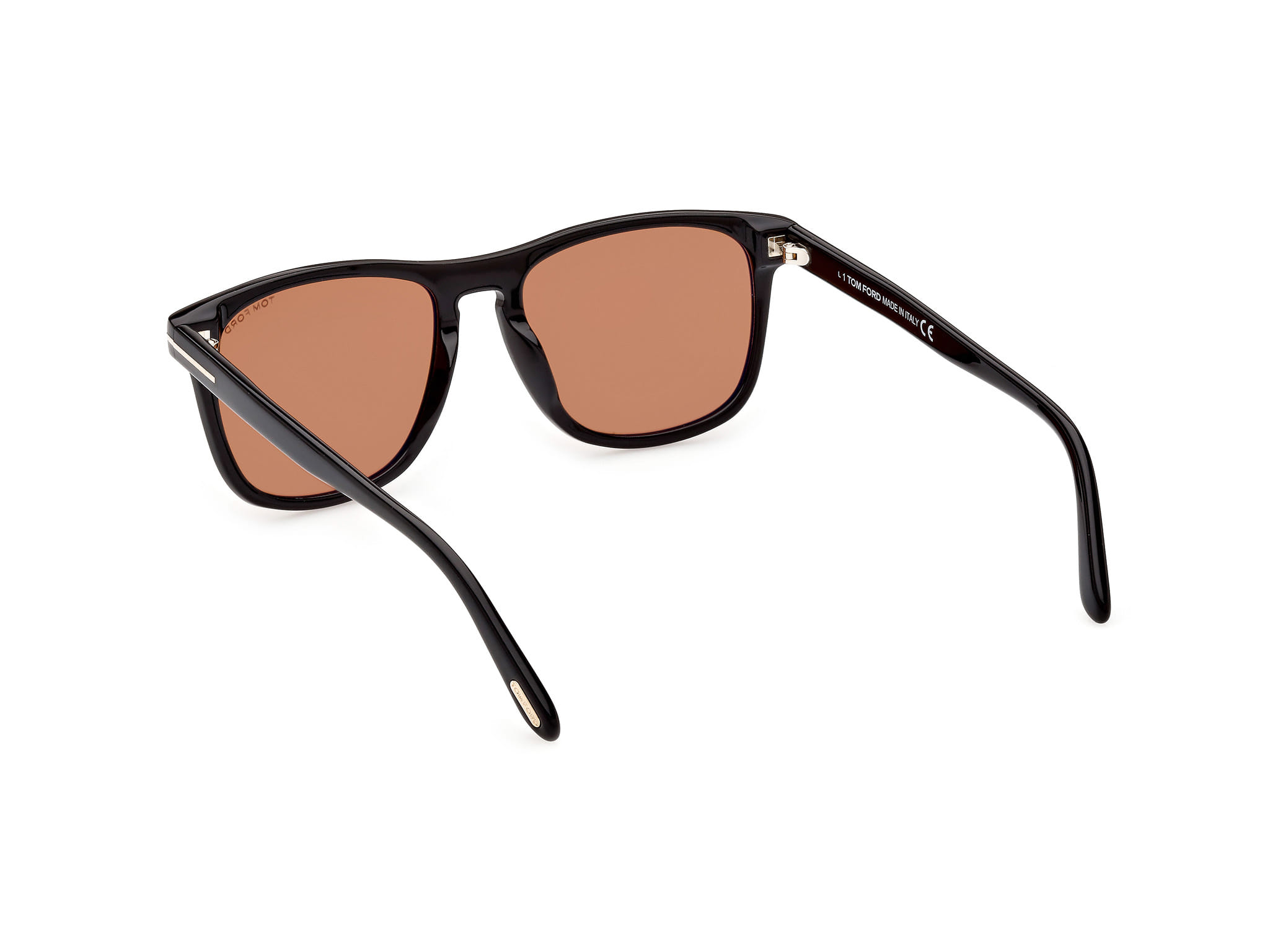 Tomford FT0930 Sunglass Black Male Full Shell Sunglass — Black frame — view 3