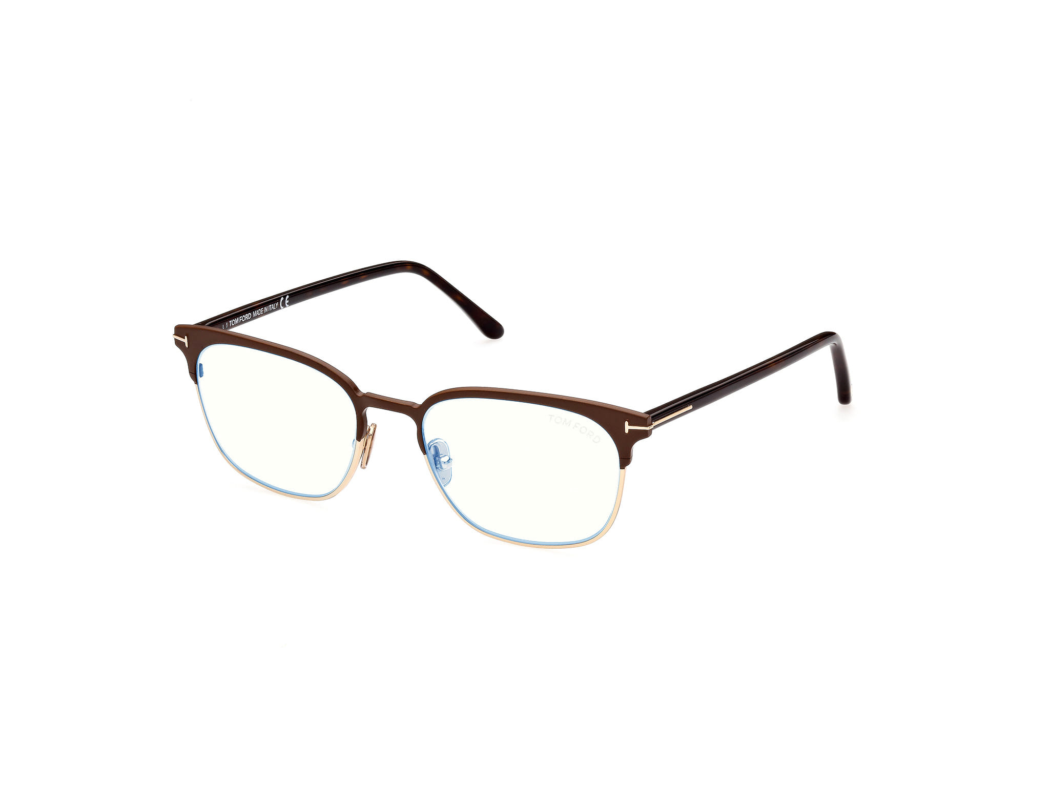 Tomford TF5799-B Frame Brown Male Full Shell — Brown frame
