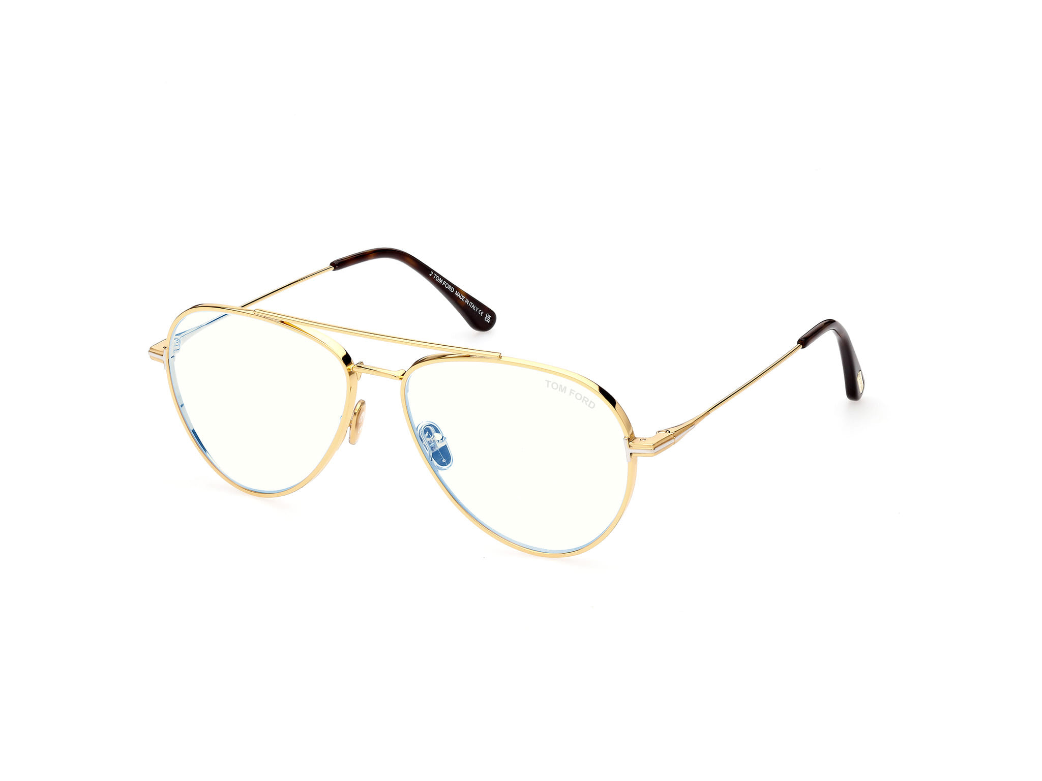 Tomford TF5800-B Frame Gold Male Full Metal — Gold frame