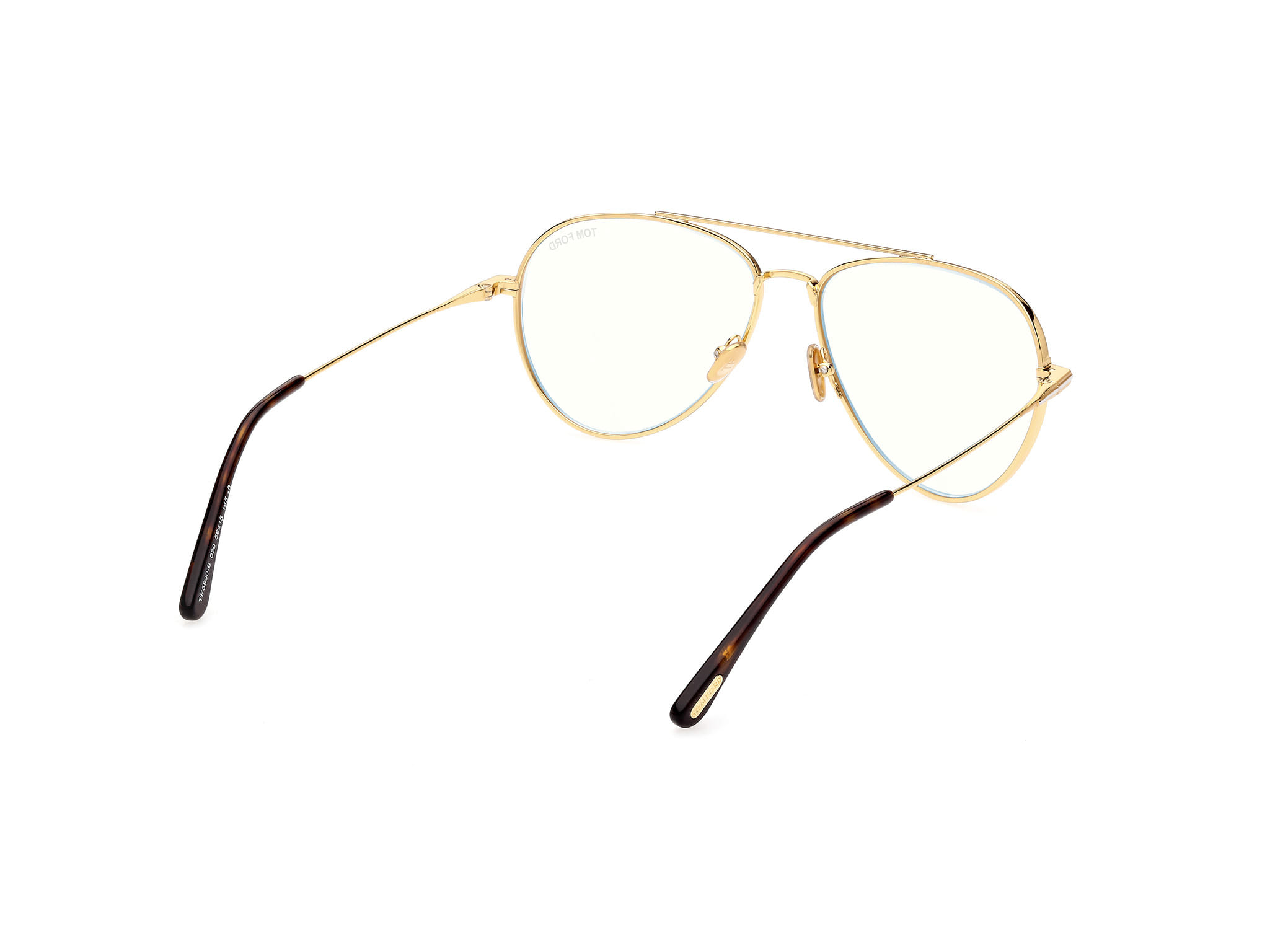 Tomford TF5800-B Frame Gold Male Full Metal Frame — Gold frame — view 5