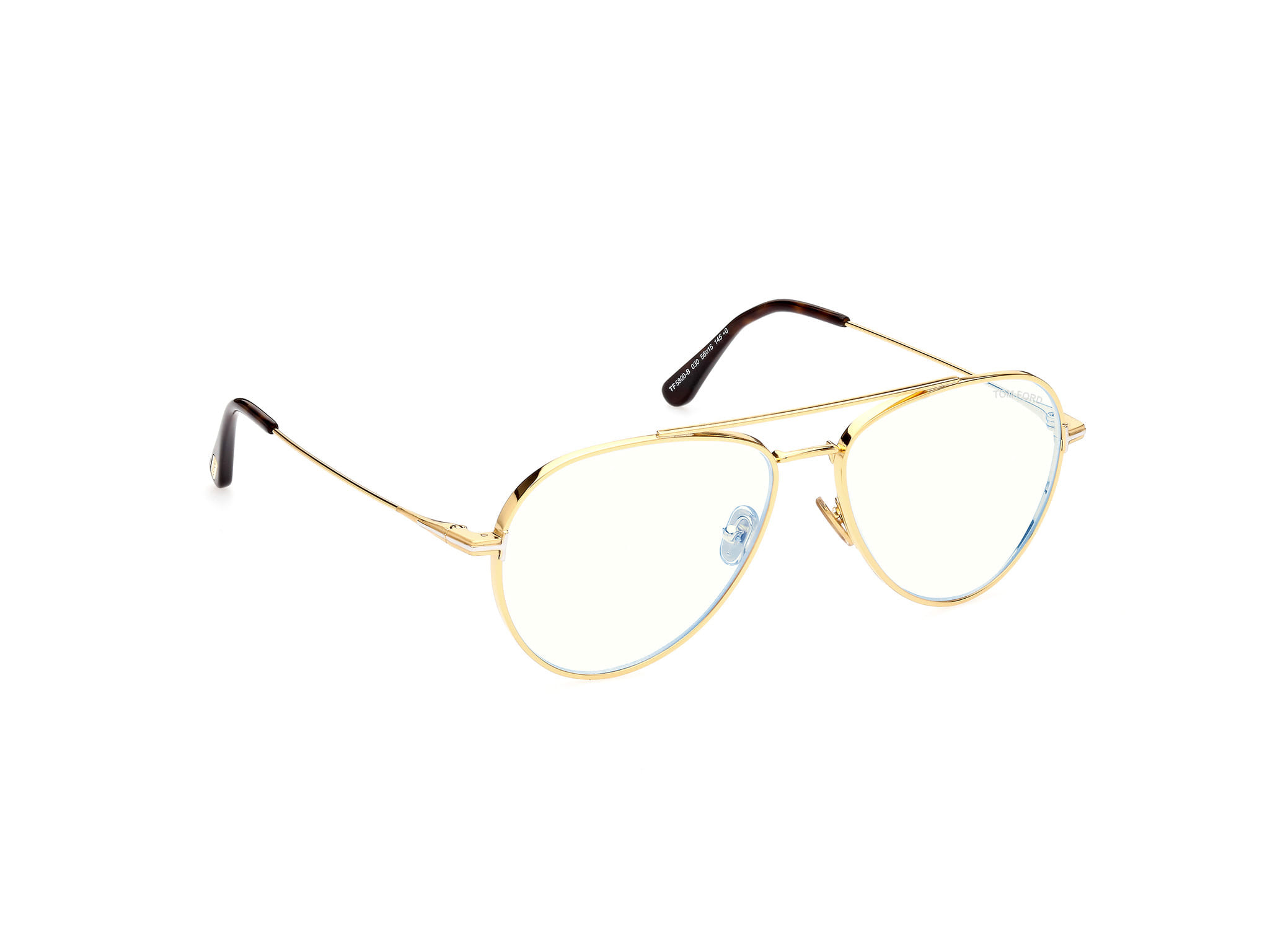 Tomford TF5800-B Frame Gold Male Full Metal Frame — Gold frame — view 7