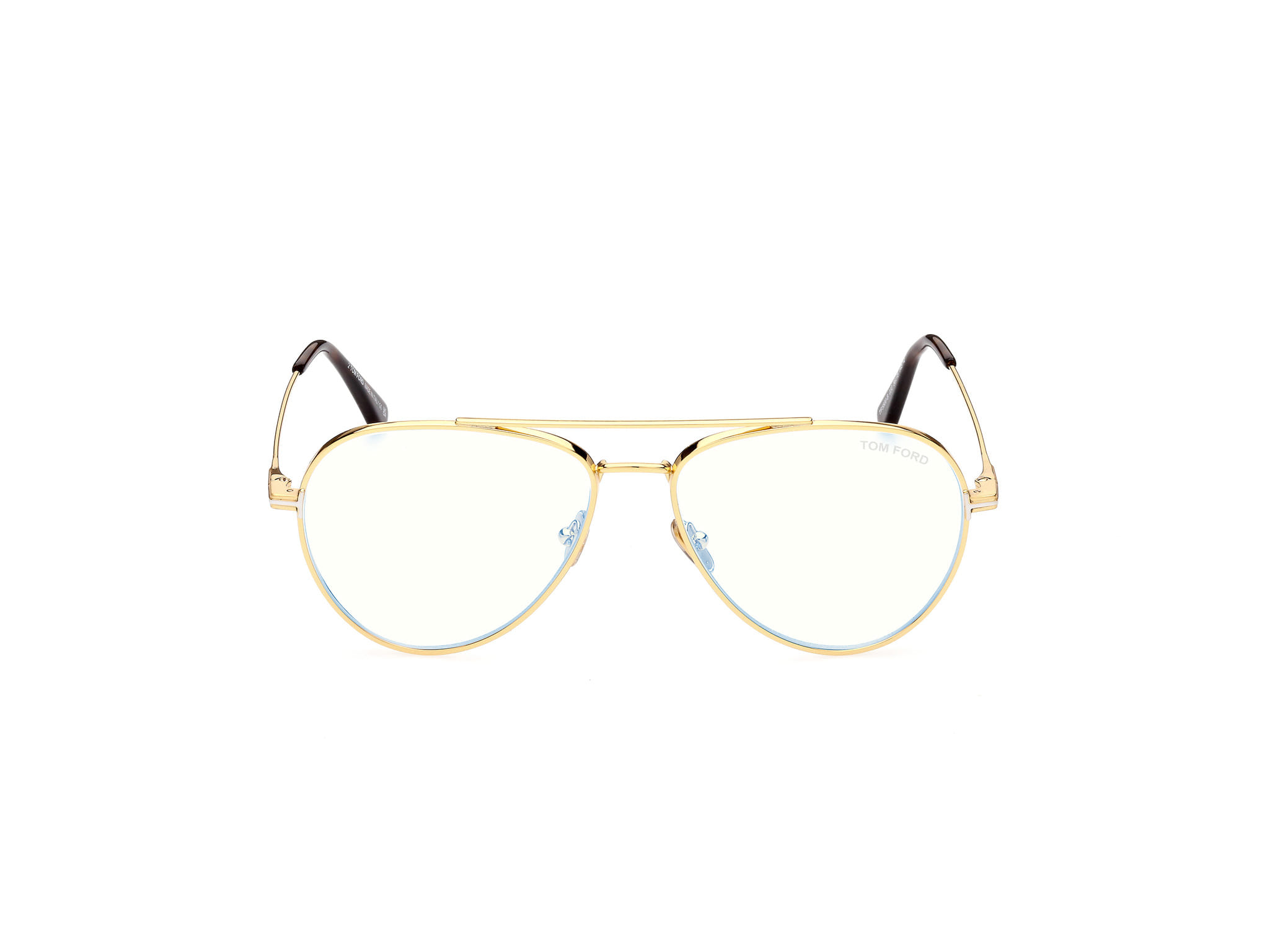 Tomford TF5800-B Frame Gold Male Full Metal Frame — Gold frame — view 8