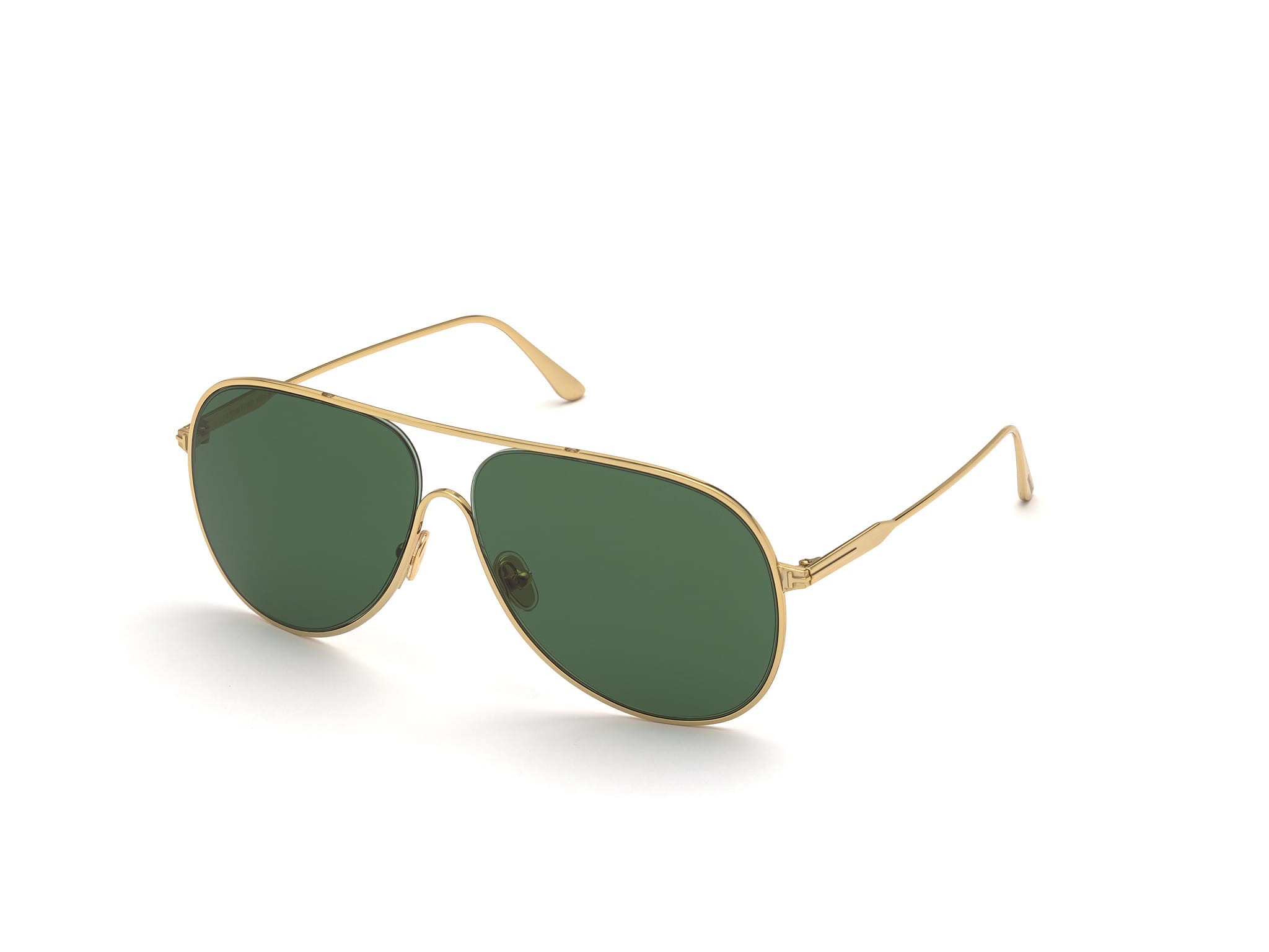 Tomford FT0824 Sunglass Gold Male Full Metal — Gold frame