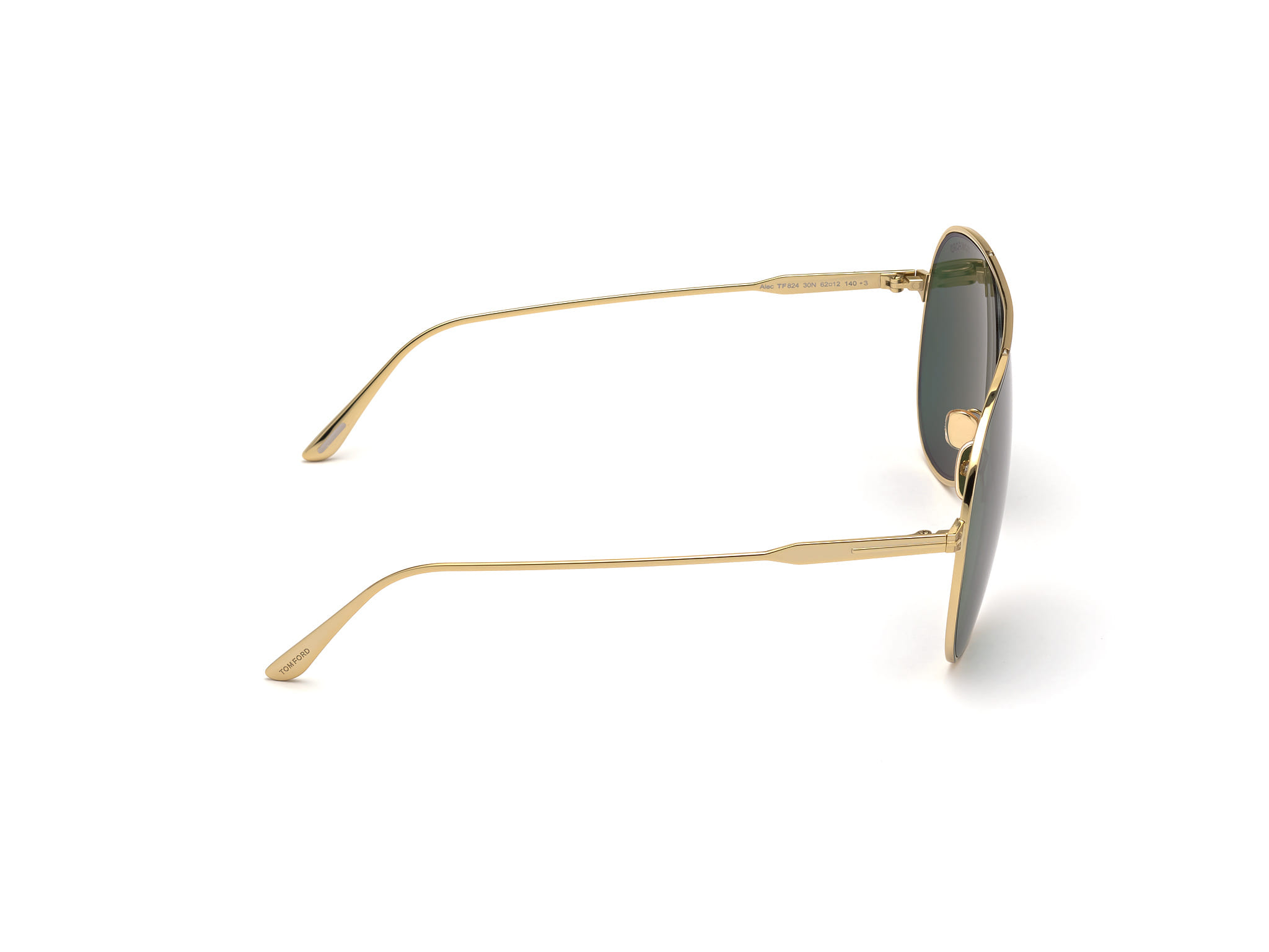 Tomford FT0824 Sunglass Gold Male Full Metal Sunglass — Gold frame — view 6