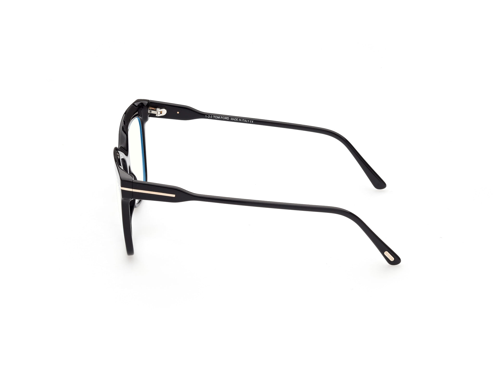 Tomford TF5768-B Frame Black Male Full Shell Frame — Black frame — view 2