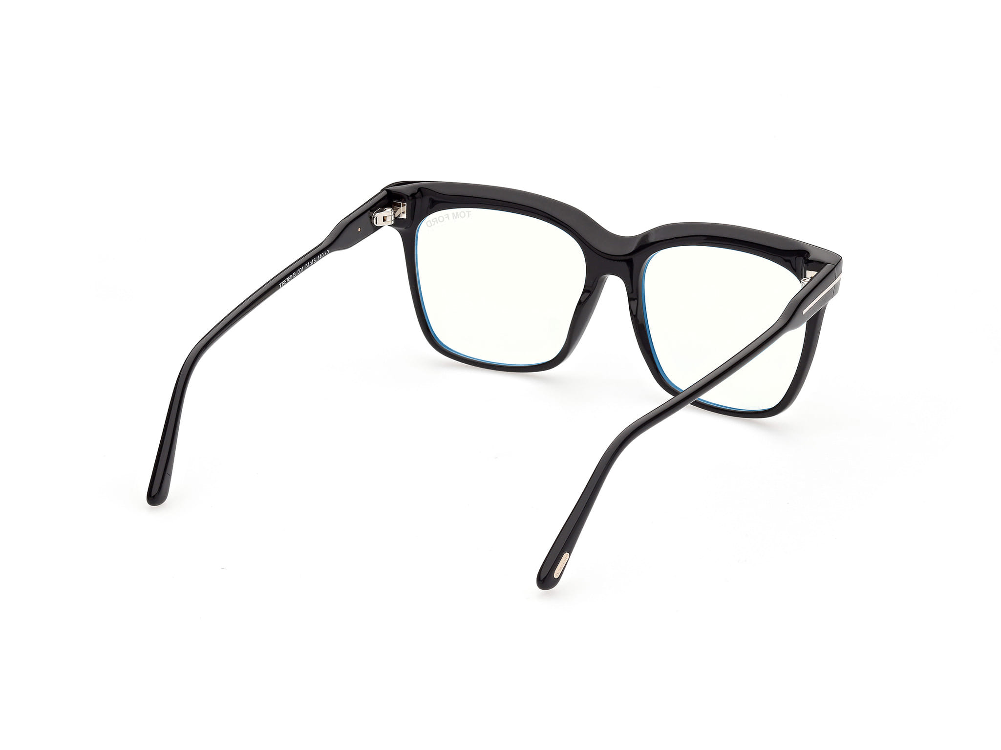 Tomford TF5768-B Frame Black Male Full Shell Frame — Black frame — view 5