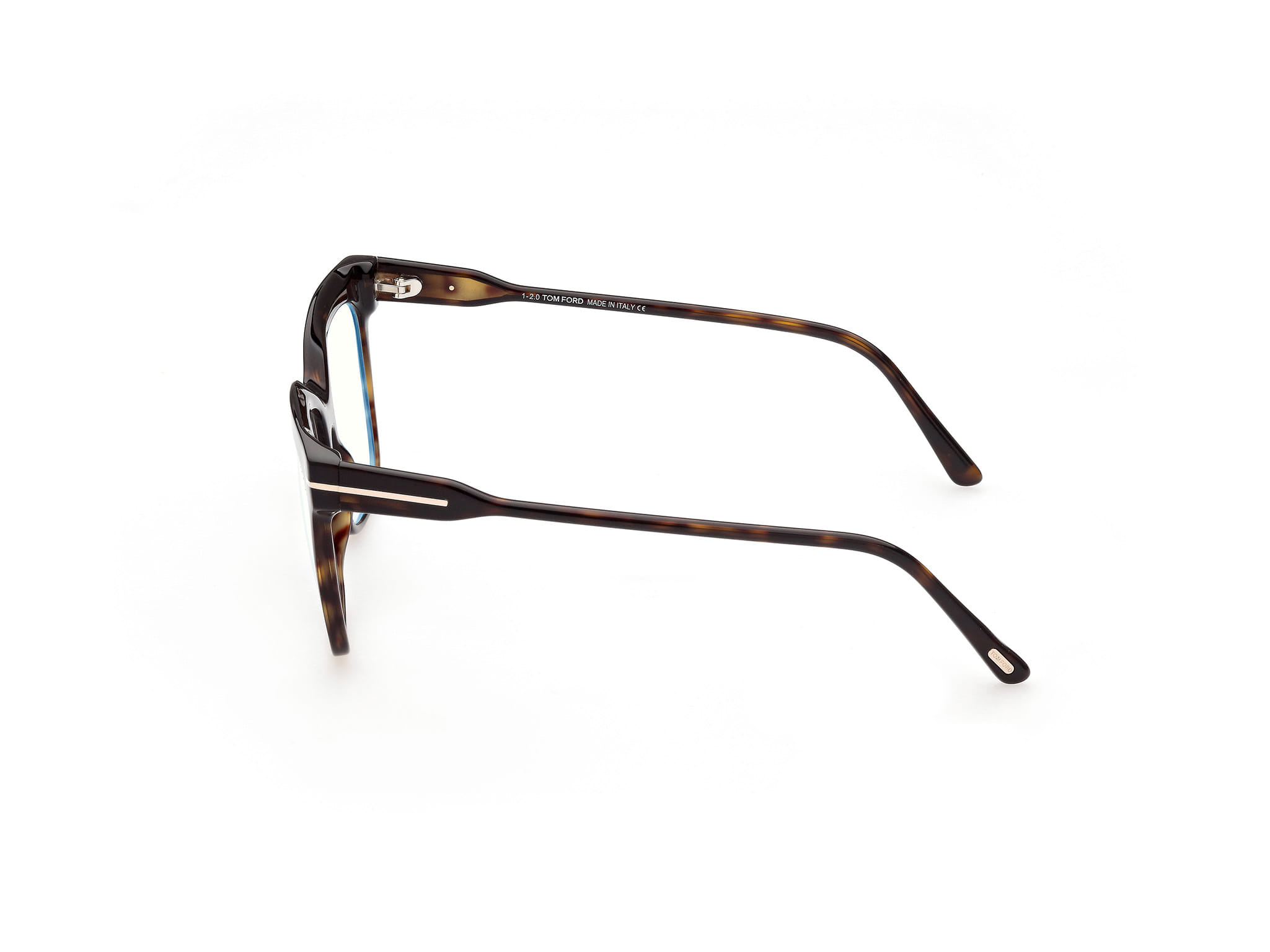 Tomford TF5768-B Frame Tortoise Male Full Shell Frame — Tortoise frame — view 2