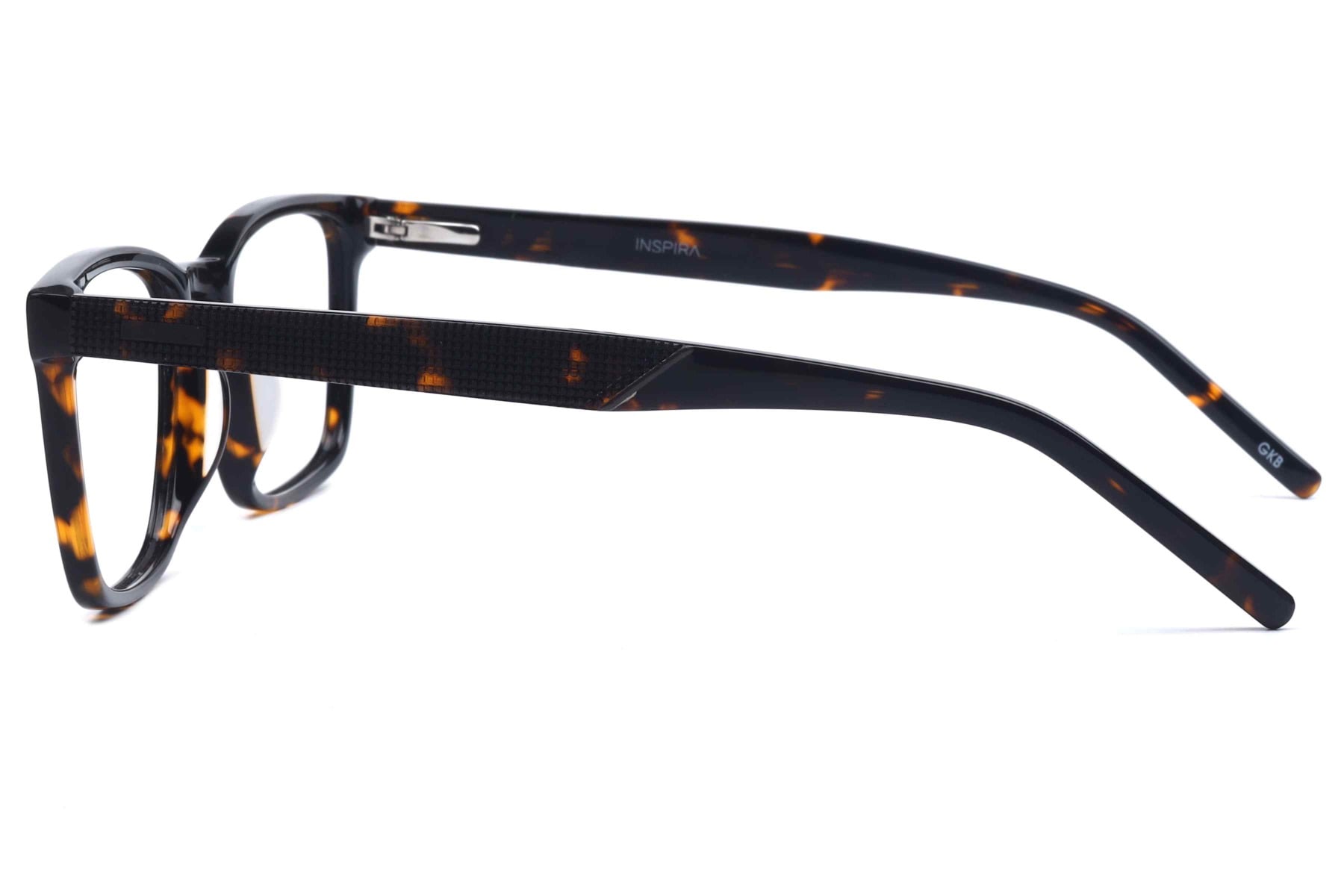 Inspira OLD2511A Frame Havana Male Full Shell Frame — Havana frame — view 3