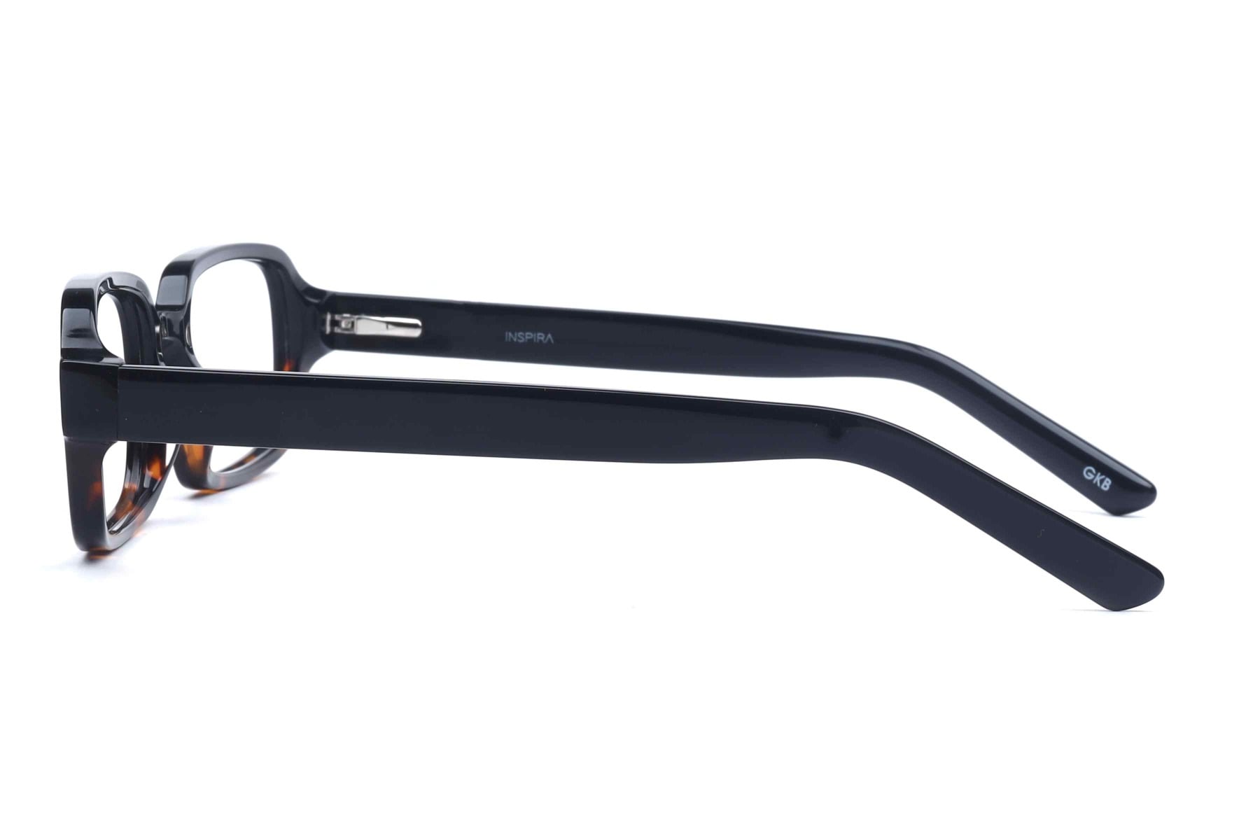 Inspira M007 Frame Black Unisex Full Shell Frame — Black frame — view 3