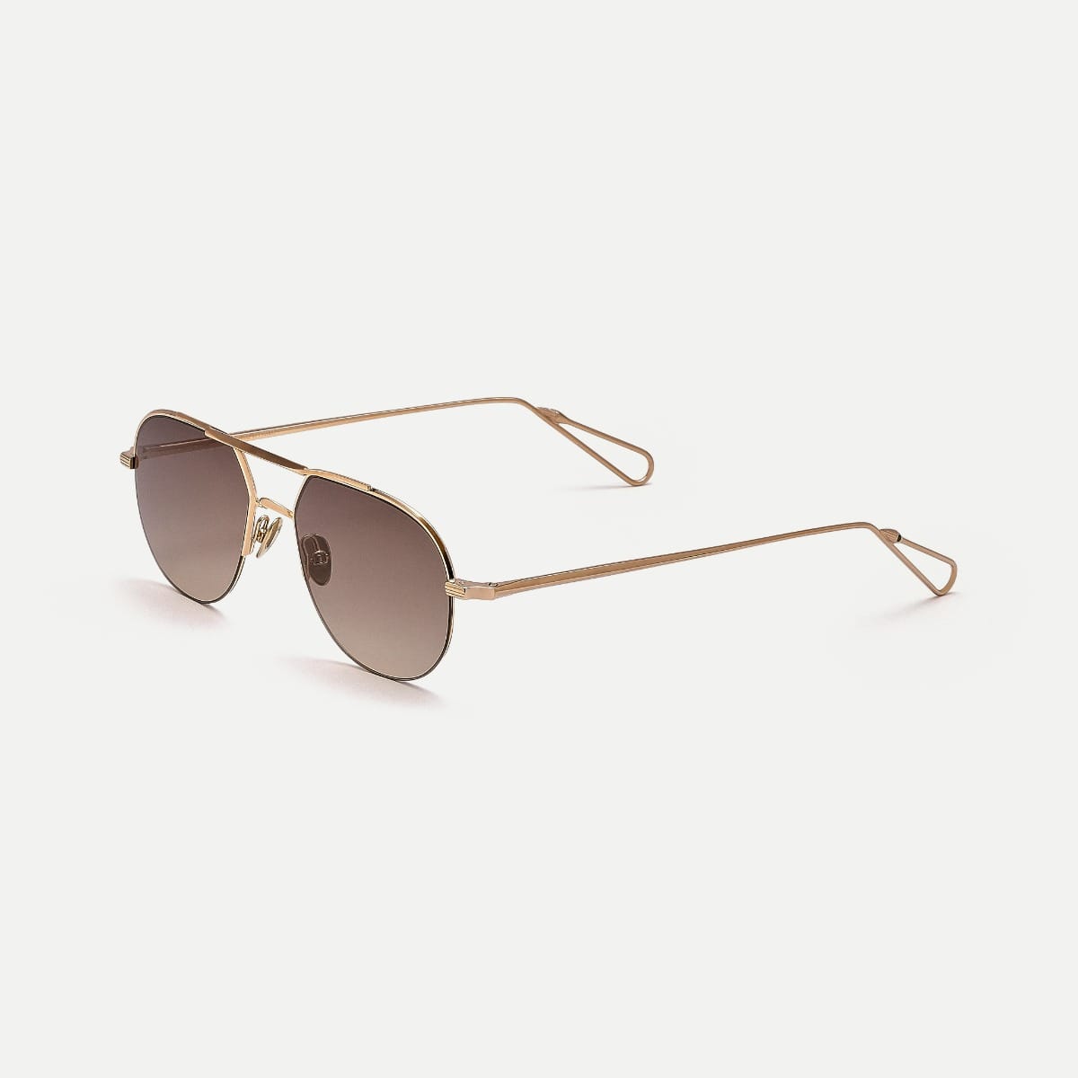 AHLEM ARCHIVES CHAMPAGNE Sunglass — Gold frame-2