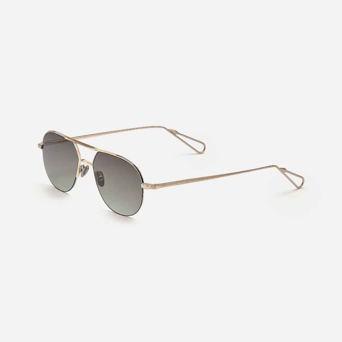 AHLEM ARCHIVES GREY GOLD Sunglass — Gold frame-2