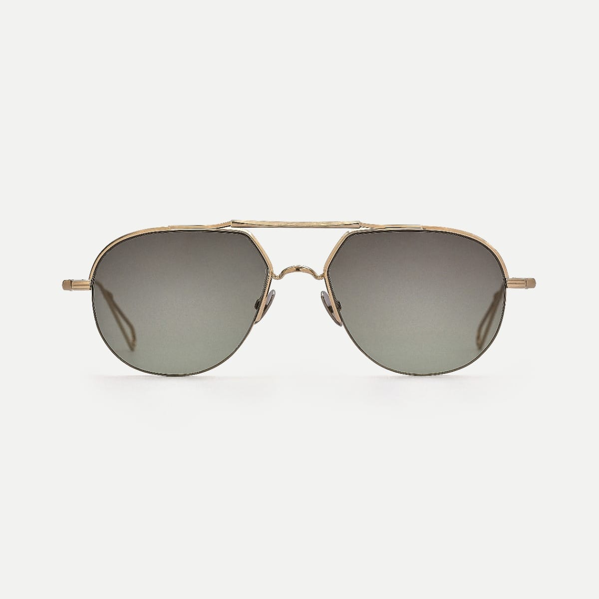 AHLEM ARCHIVES GREY GOLD Sunglass — Gold frame-0
