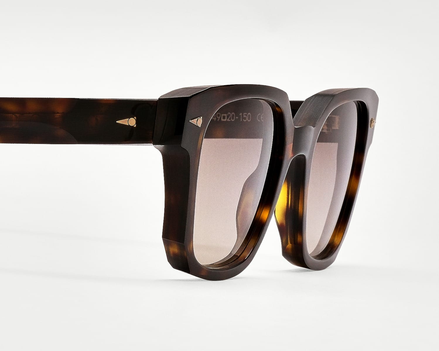 AHLEM SA094 DARK TURTLE Sunglass — Tortoise frame-2