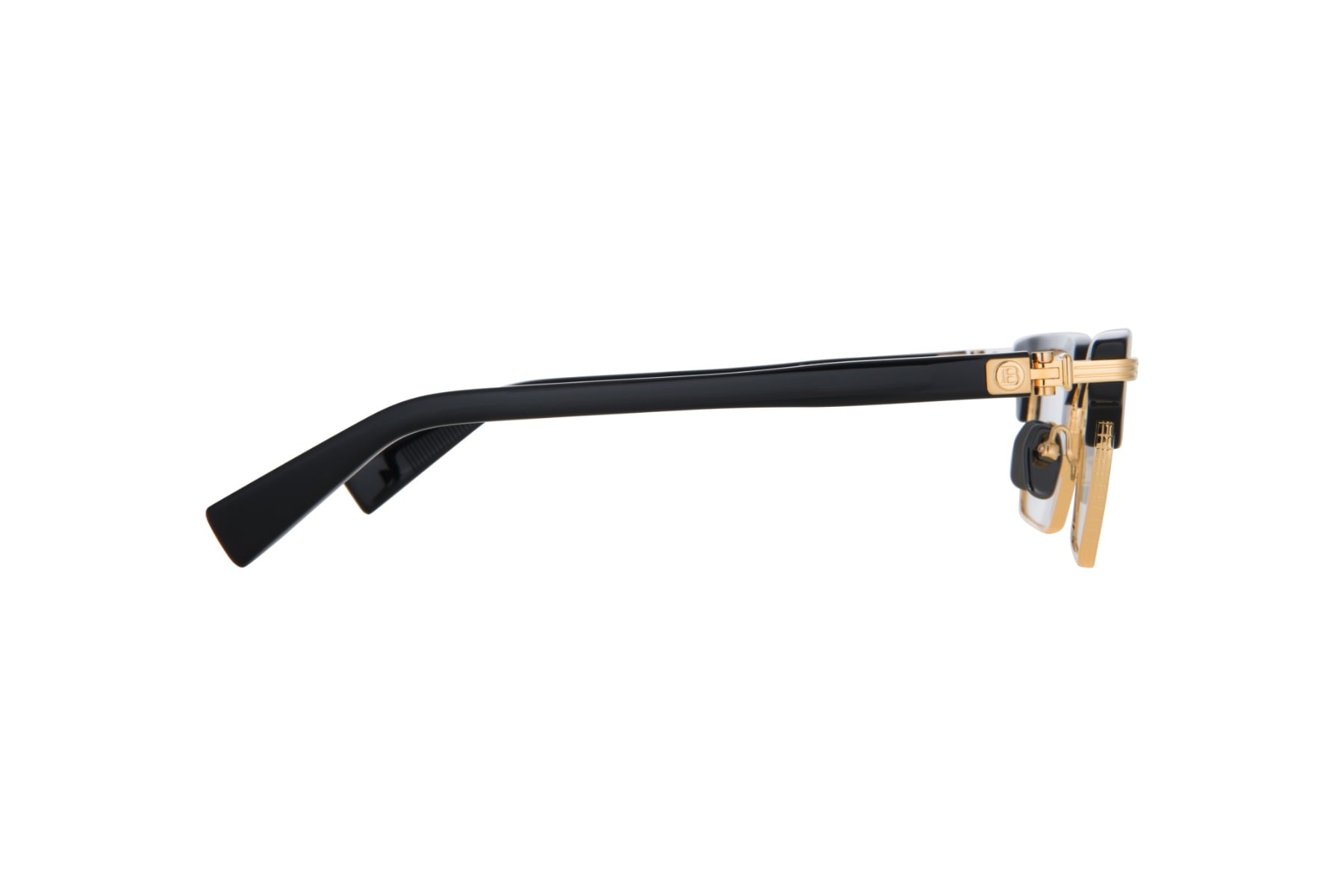 BALMAIN LEGION II BPX-113A 113A BLK-GLD Frame — view 3