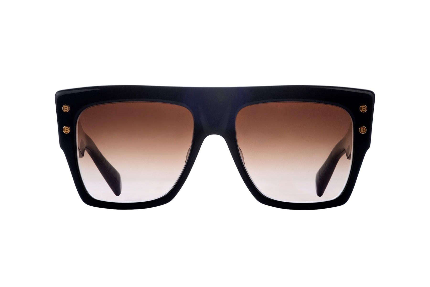 BALMAIN B-I BPS-100E NVY-GLD Sunglass — view 2