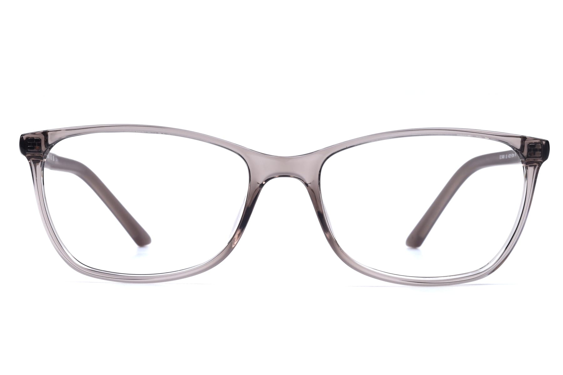Elle EL 13409 Frame Transparent Brown Female Full Shell — Transparent Brown frame