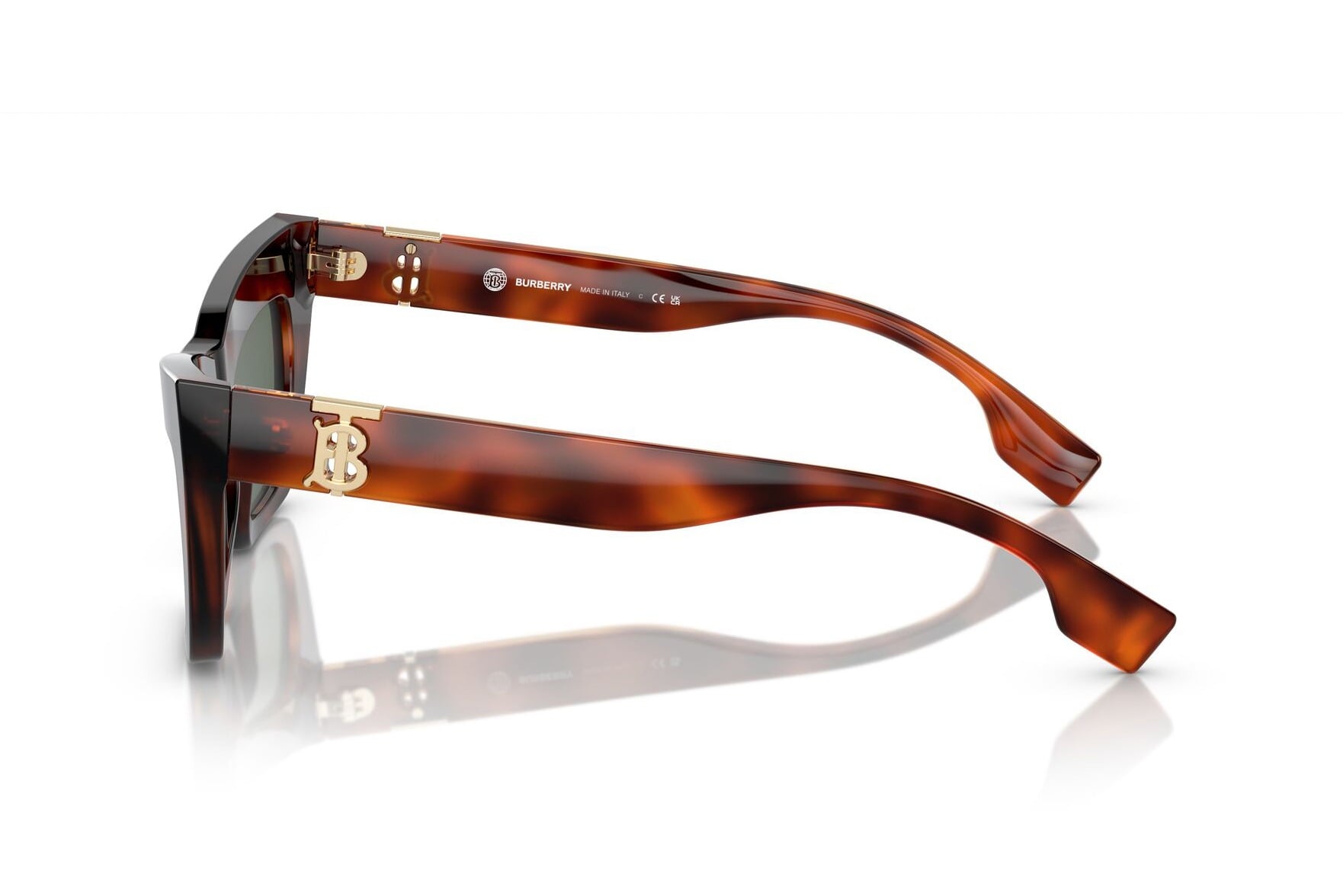 BURBERRY 0BE4405 331671 Sunglass — Havana frame — view 3
