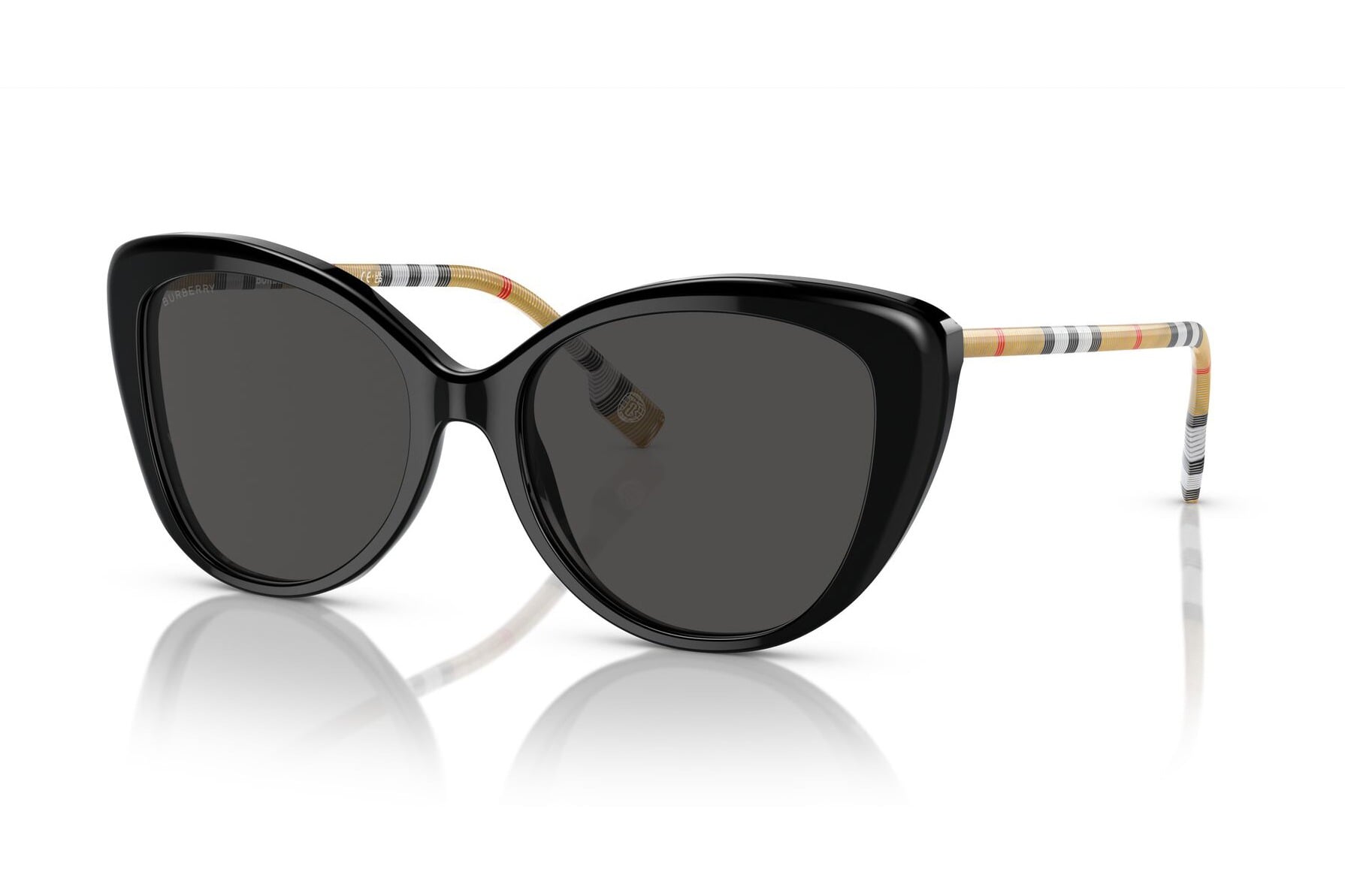BURBERRY 0BE4407 385387 Sunglass — Black frame — view 1