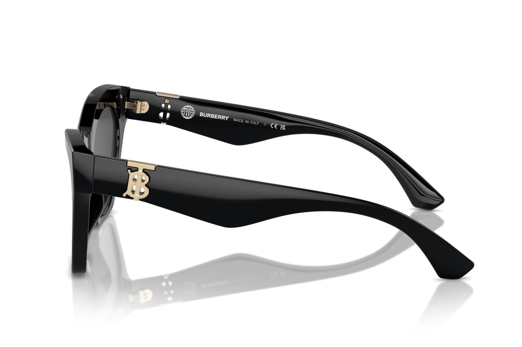 BURBERRY 0BE4420U 300187 Sunglass — Black frame — view 3