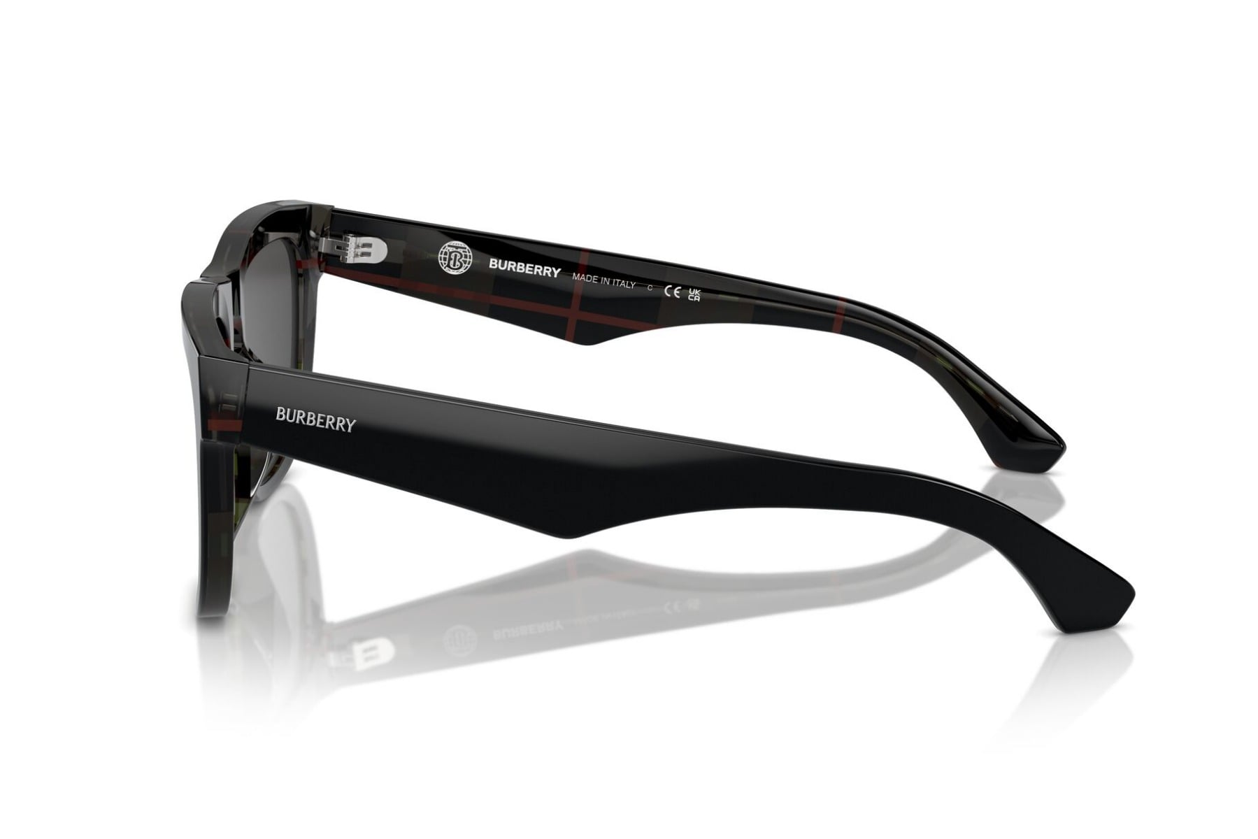 BURBERRY 0BE4431U 412187 Sunglass — Black frame — view 3