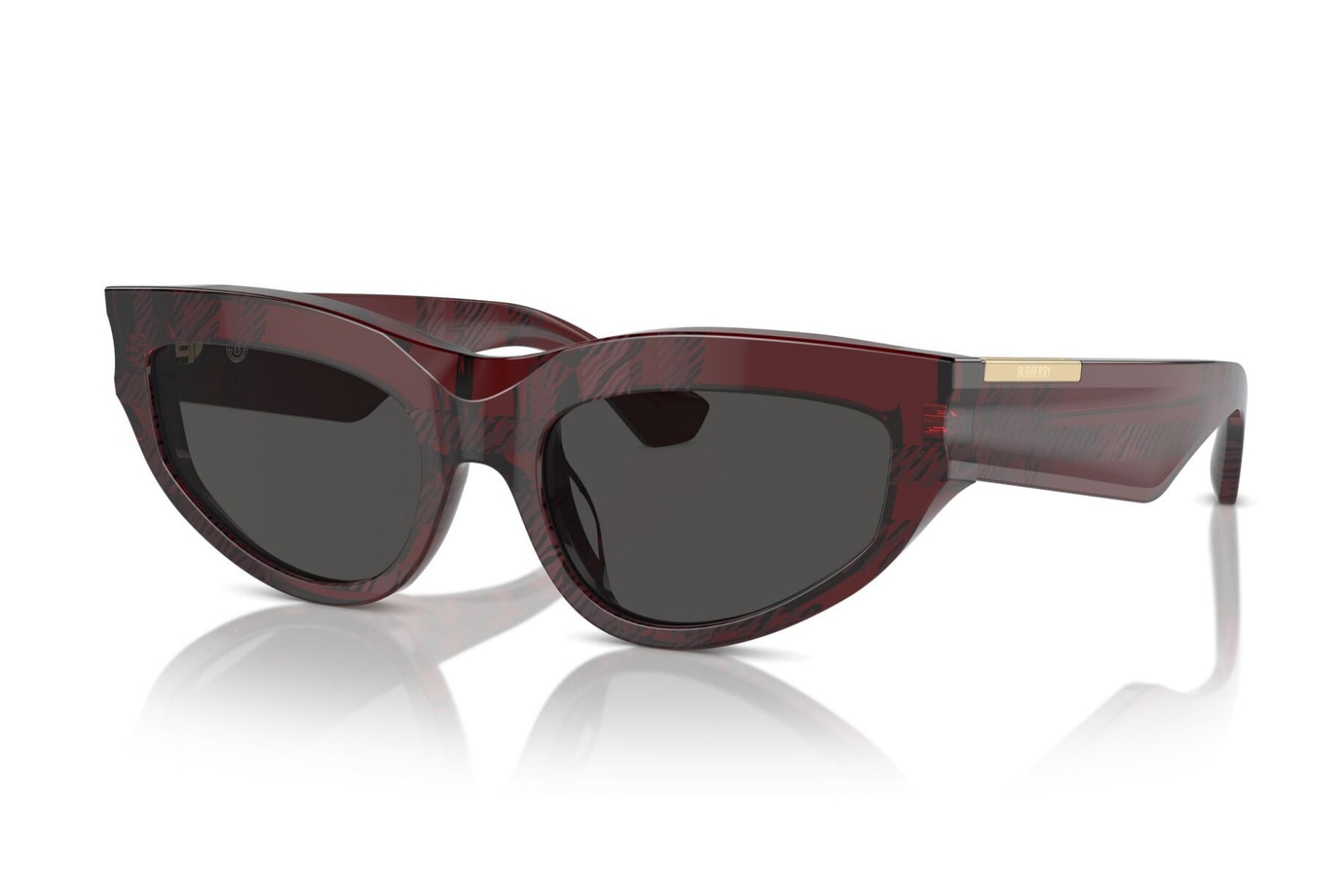 BURBERRY 0BE4425U 411587 Sunglass — Red frame — view 1