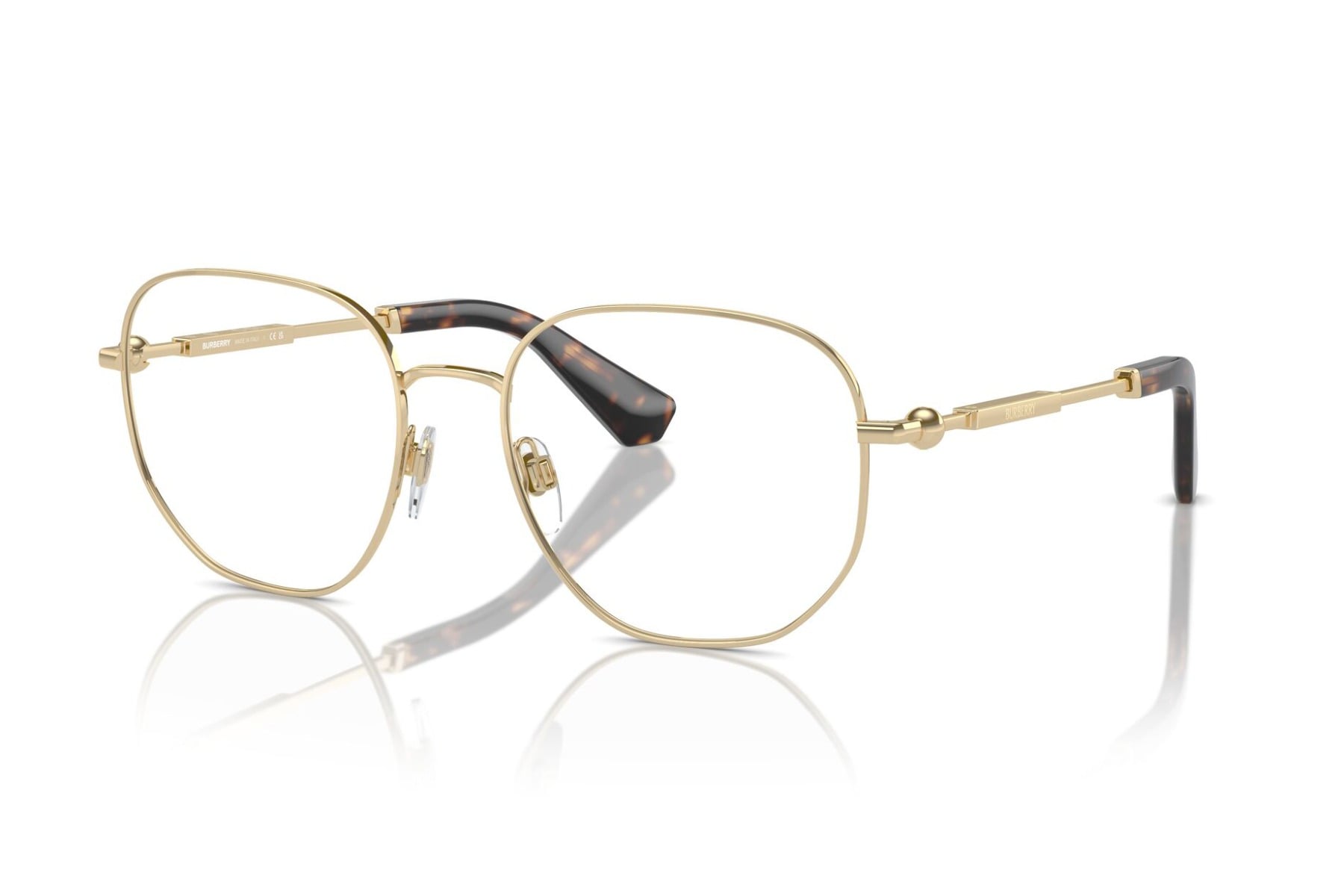 BURBERRY 0BE1385 1109 Frame — Light Gold frame — view 3