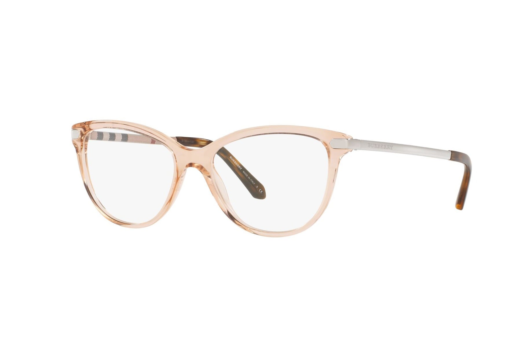 BURBERRY 0BE2280 3358 Frame — Transparent Pink frame — view 1