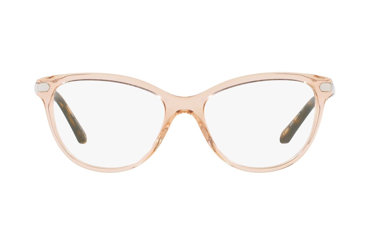 BURBERRY 0BE2280 3358 — Transparent Pink frame