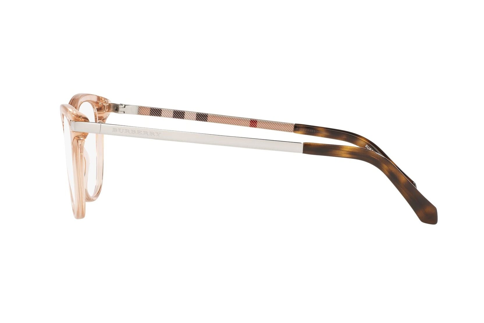 BURBERRY 0BE2280 3358 Frame — Transparent Pink frame — view 3