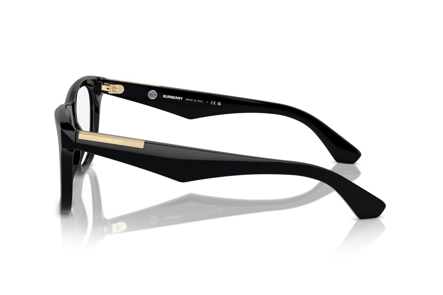 BURBERRY 0BE2409 3001 Frame — Black frame — view 3