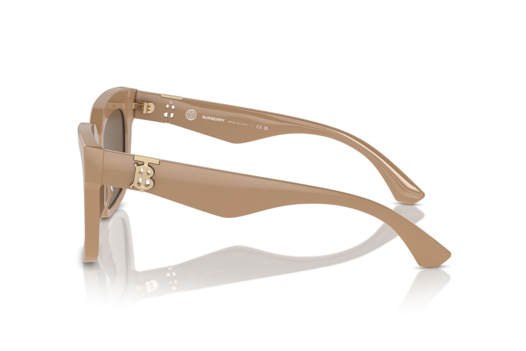 BURBERRY 0BE4419 3990/73 Sunglass — Brown frame — view 3
