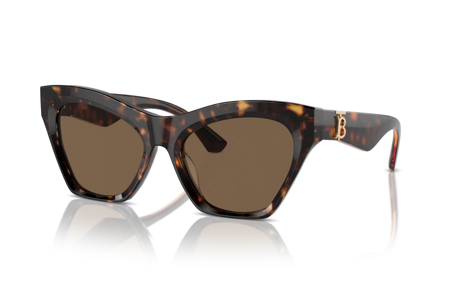 BURBERRY 0BE4420U 3002/73 Sunglass — Havana frame — view 1