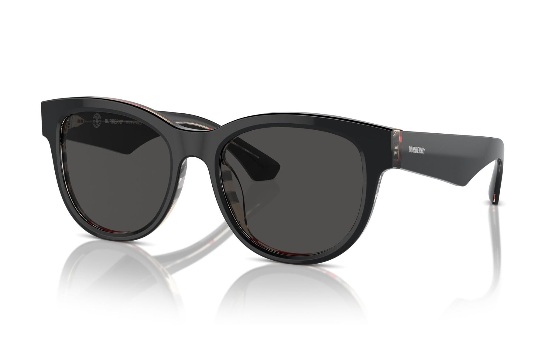 BURBERRY 0BE4432-U 4121/87 Sunglass — Black frame — view 1