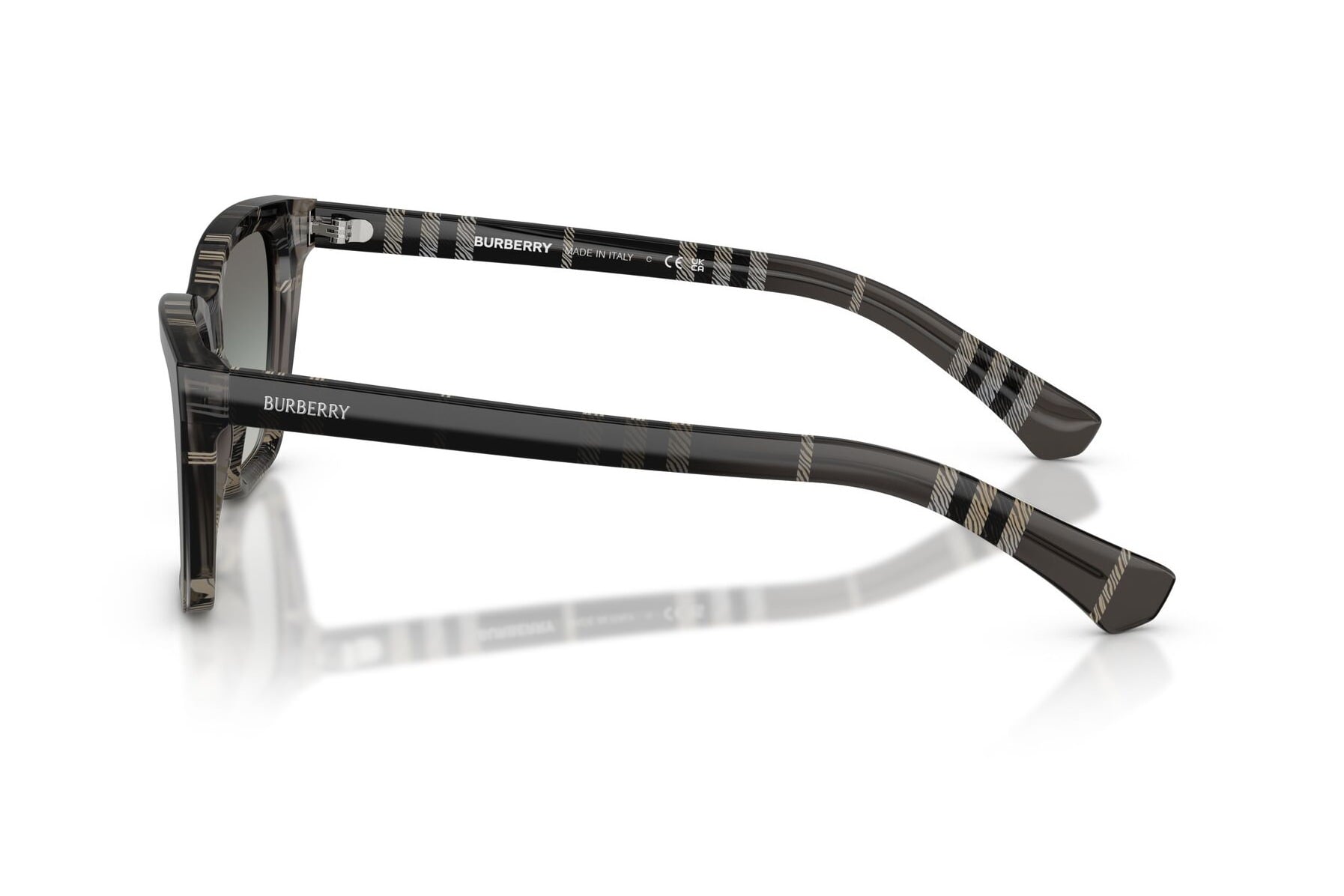 BURBERRY 0BE4468 420011 Sunglass — Grey frame — view 3