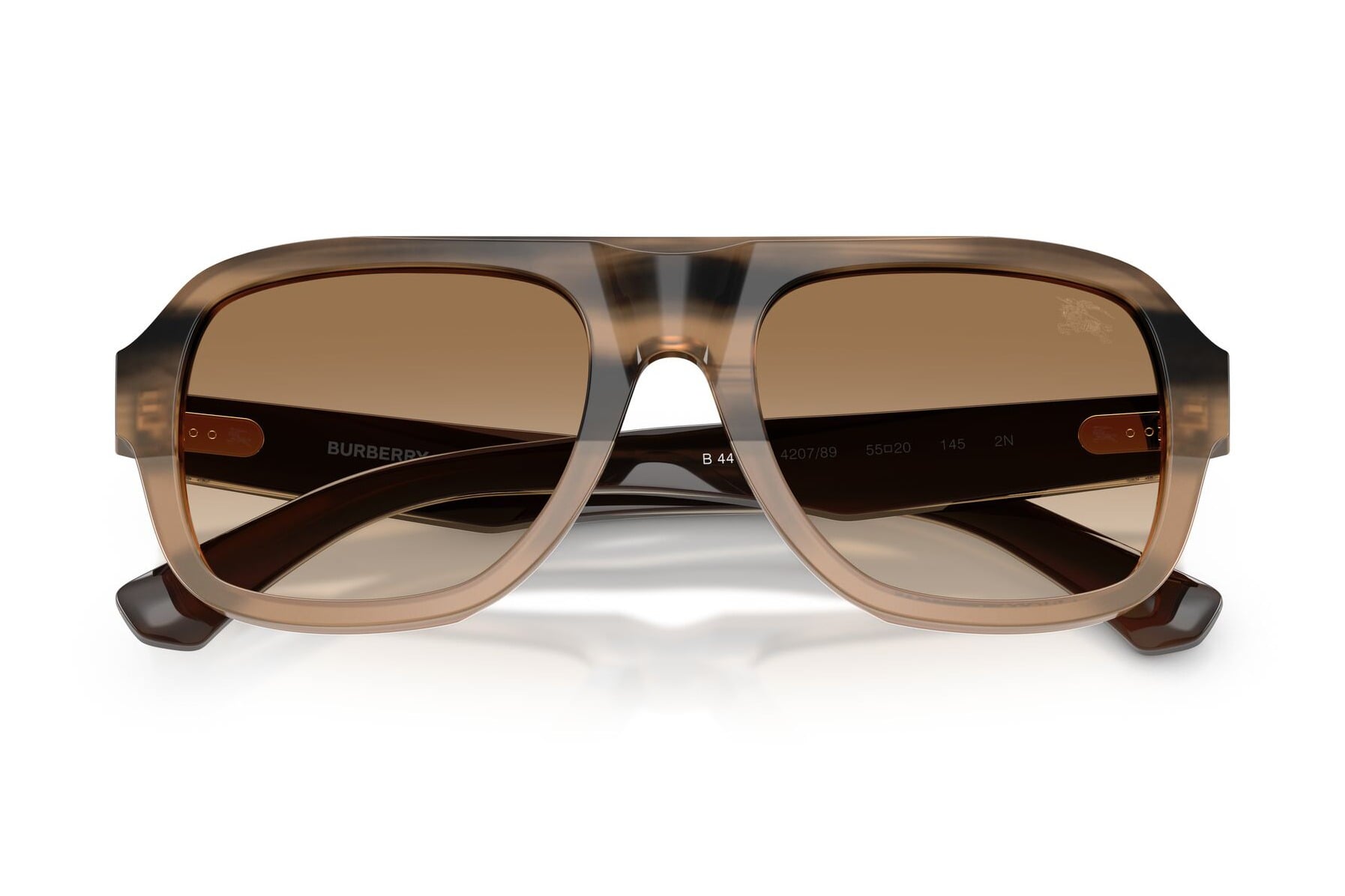 BURBERRY 0BE4478 420789 Sunglass — Brown frame — view 4