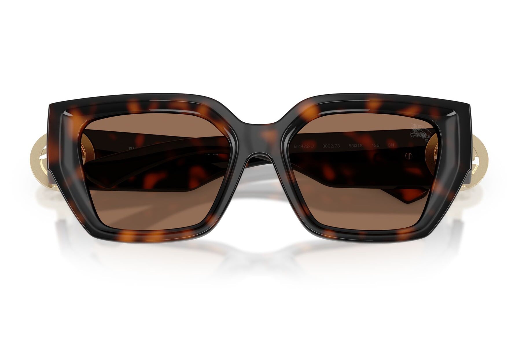 BURBERRY 0BE4472U 300273 Sunglass — Havana frame — view 4