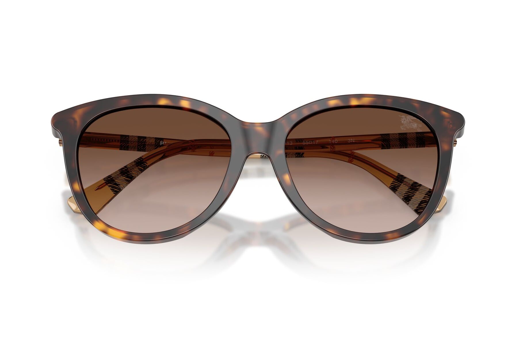 BURBERRY 0BE4455 421613 Sunglass — Havana frame — view 4