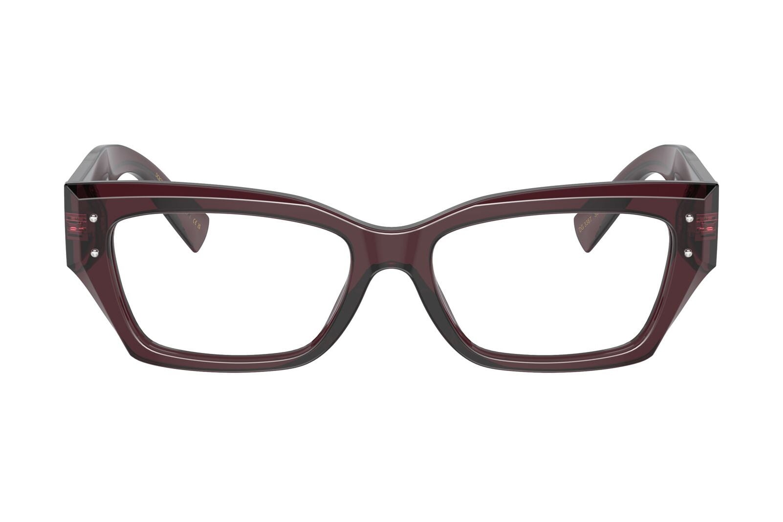 DOLCE & GABBANA 0DG3387 3045 — Transparent Violet frame