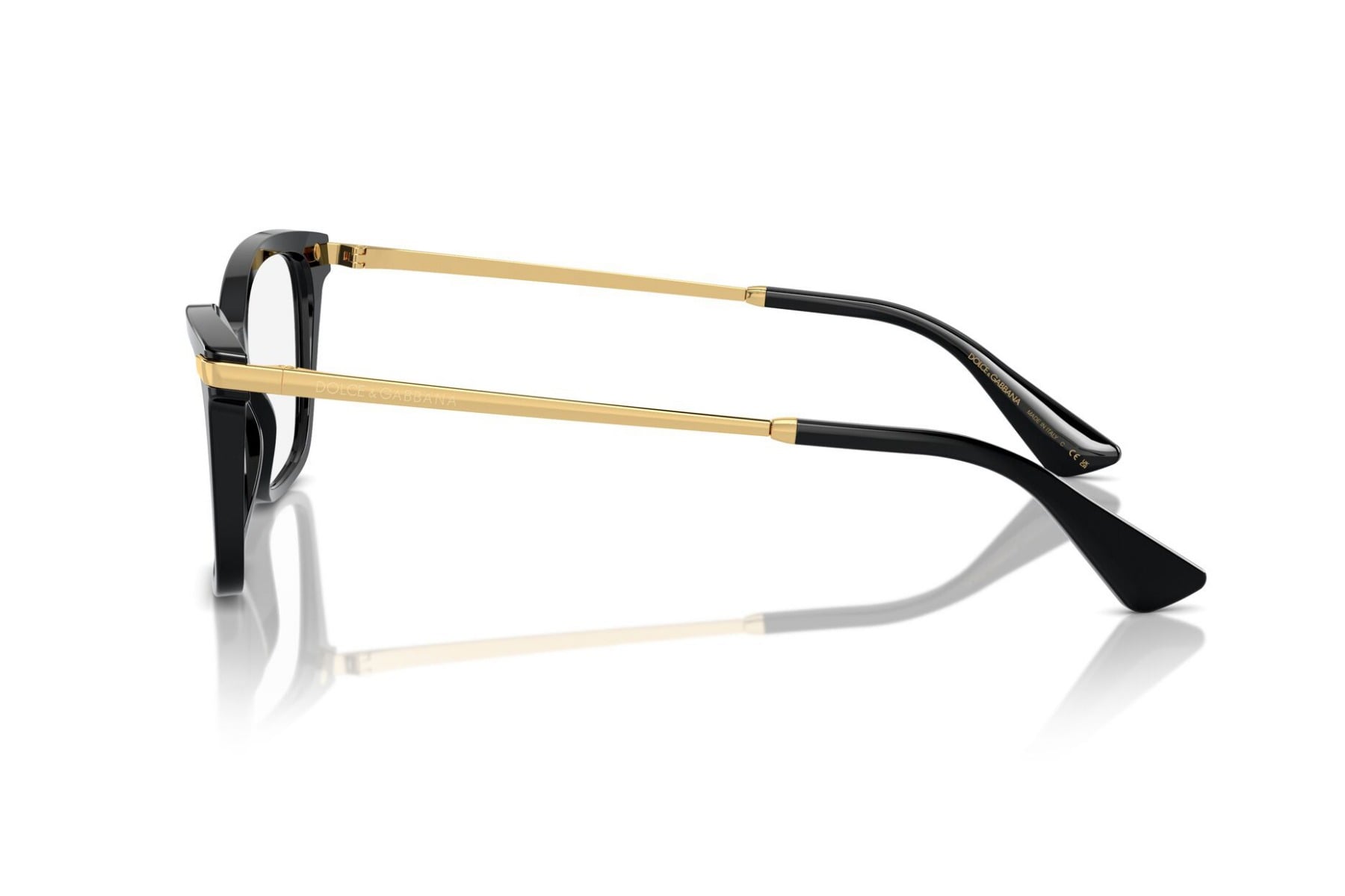 DOLCE & GABBANA 0DG3393 501 Frame — Black frame — view 3