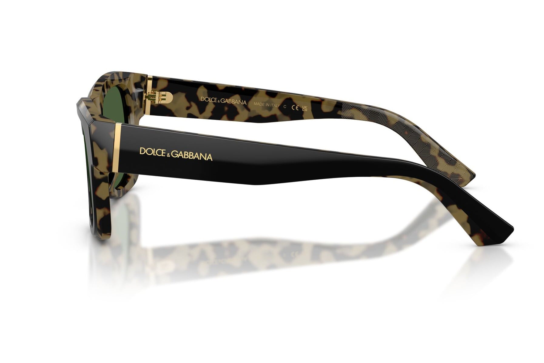 DOLCE & GABBANA 0DG4515 340471 Sunglass — Black frame — view 3