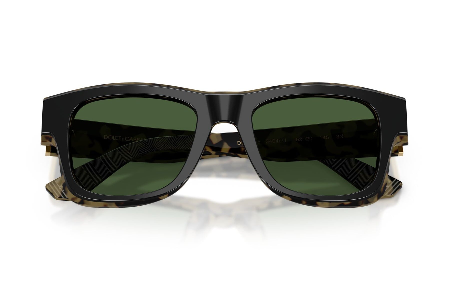 DOLCE & GABBANA 0DG4515 340471 Sunglass — Black frame — view 4