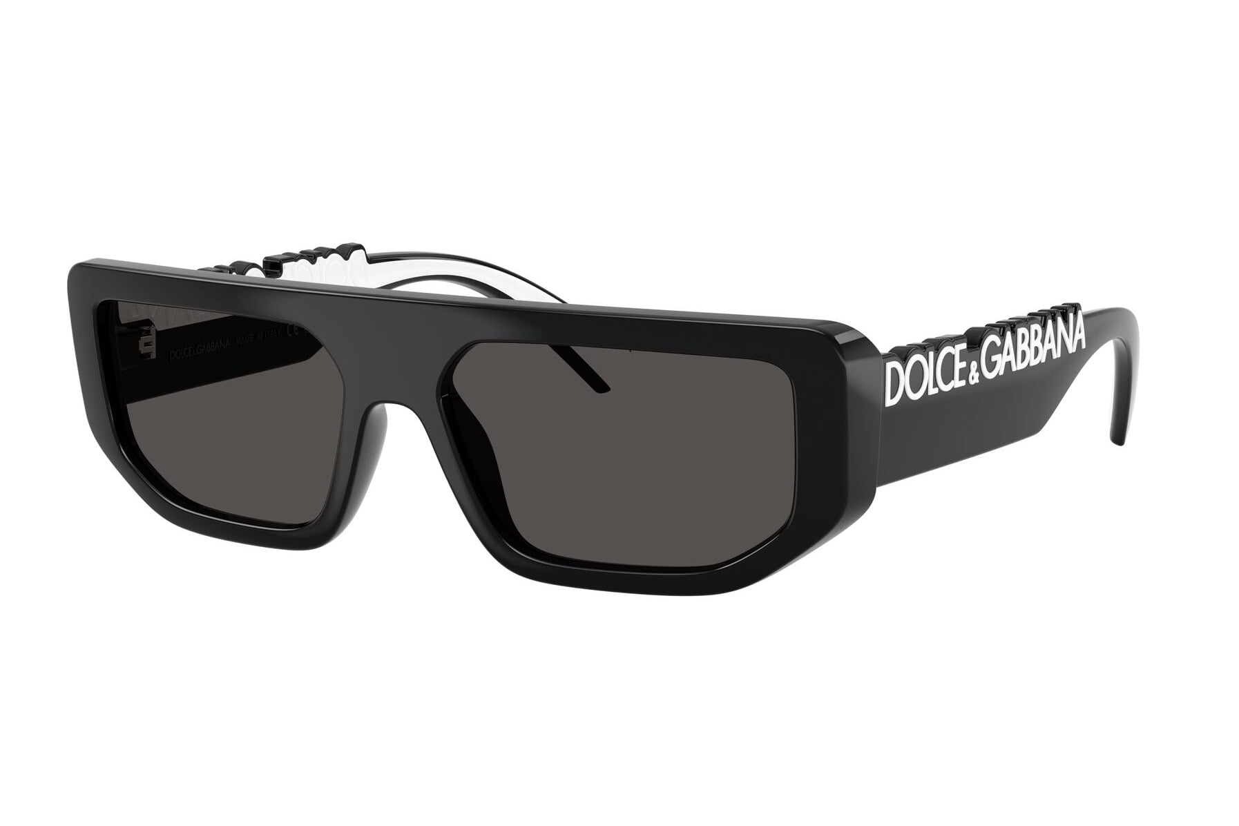 DOLCE & GABBANA 0DG6203 501/87 Sunglass — Black frame — view 1