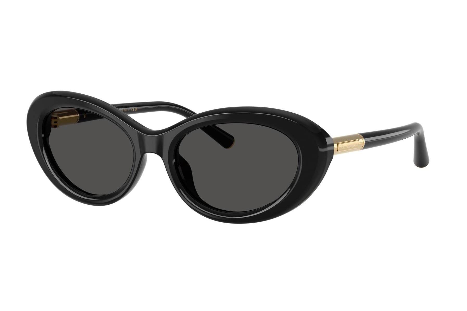 DOLCE & GABBANA 0DG4519 501/87 Sunglass — Black frame — view 1