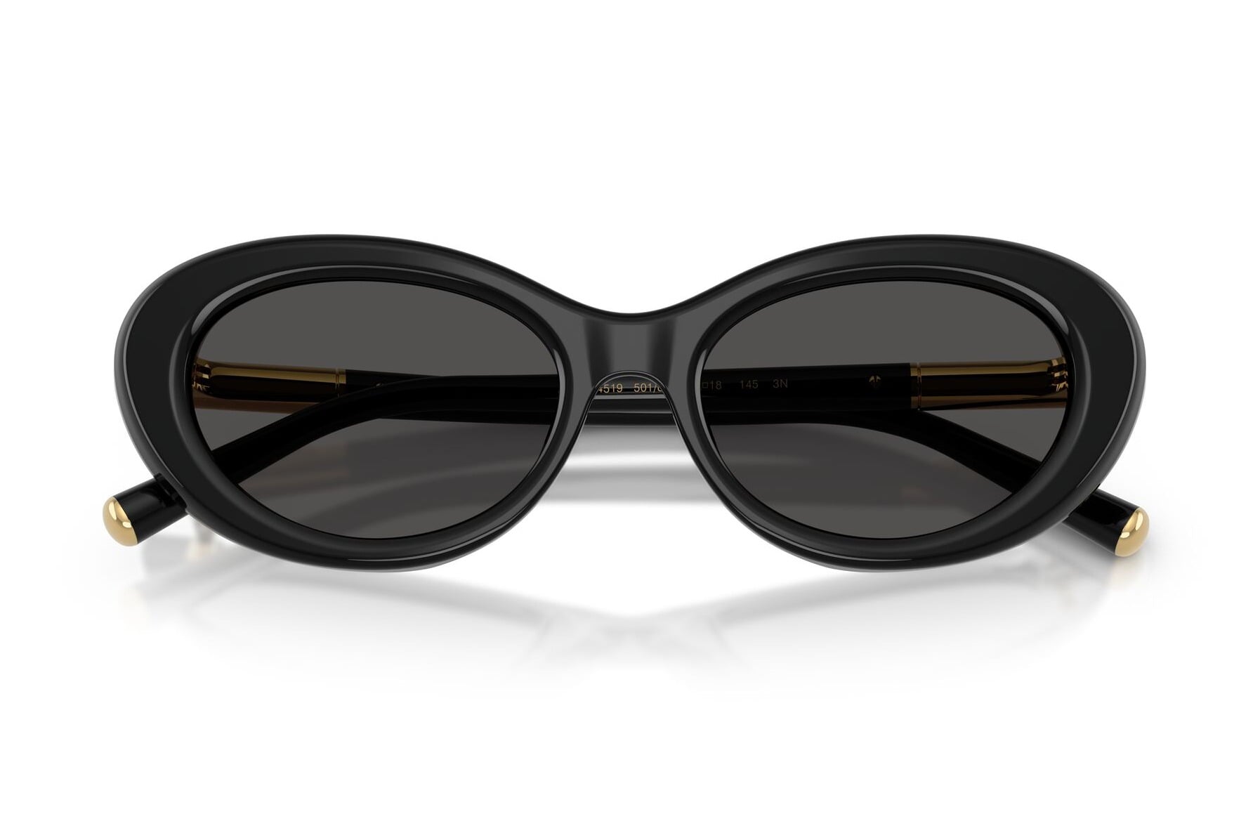 DOLCE & GABBANA 0DG4519 501/87 Sunglass — Black frame — view 3