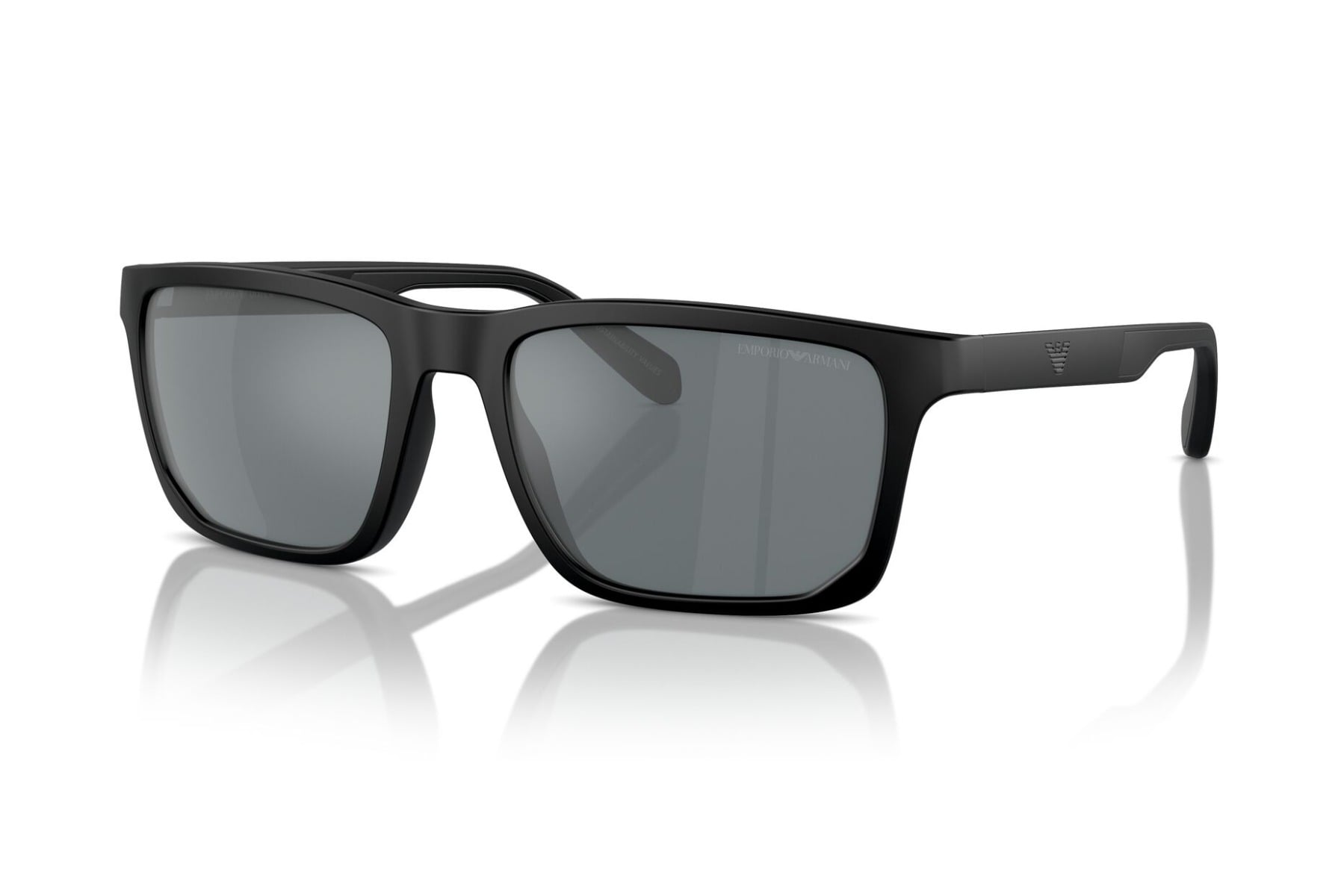 EMPORIO ARMANI 0EA4219 50016G Sunglass — Matt Black frame — view 2