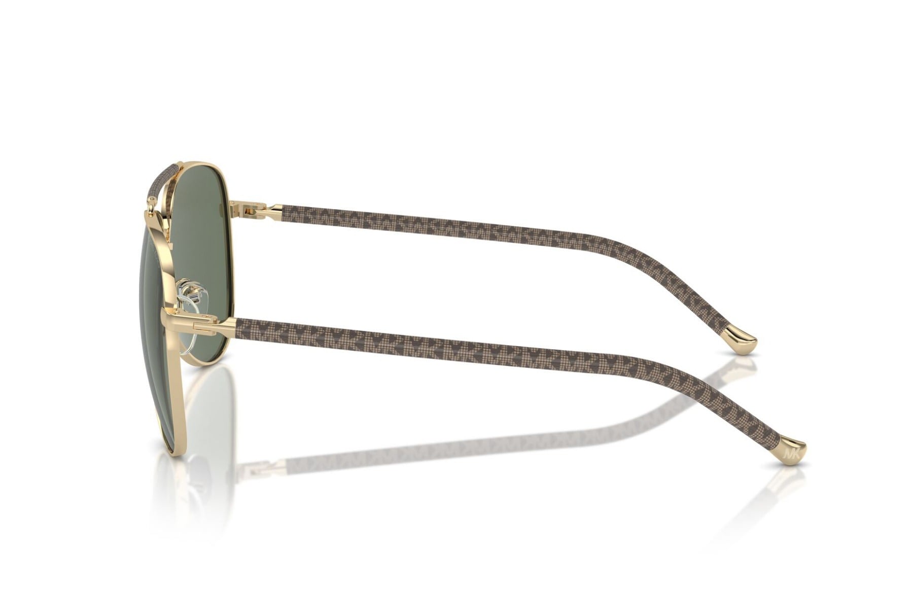 MICHAEL KORS 0MK1146 10143H Sunglass — Light Gold frame — view 3