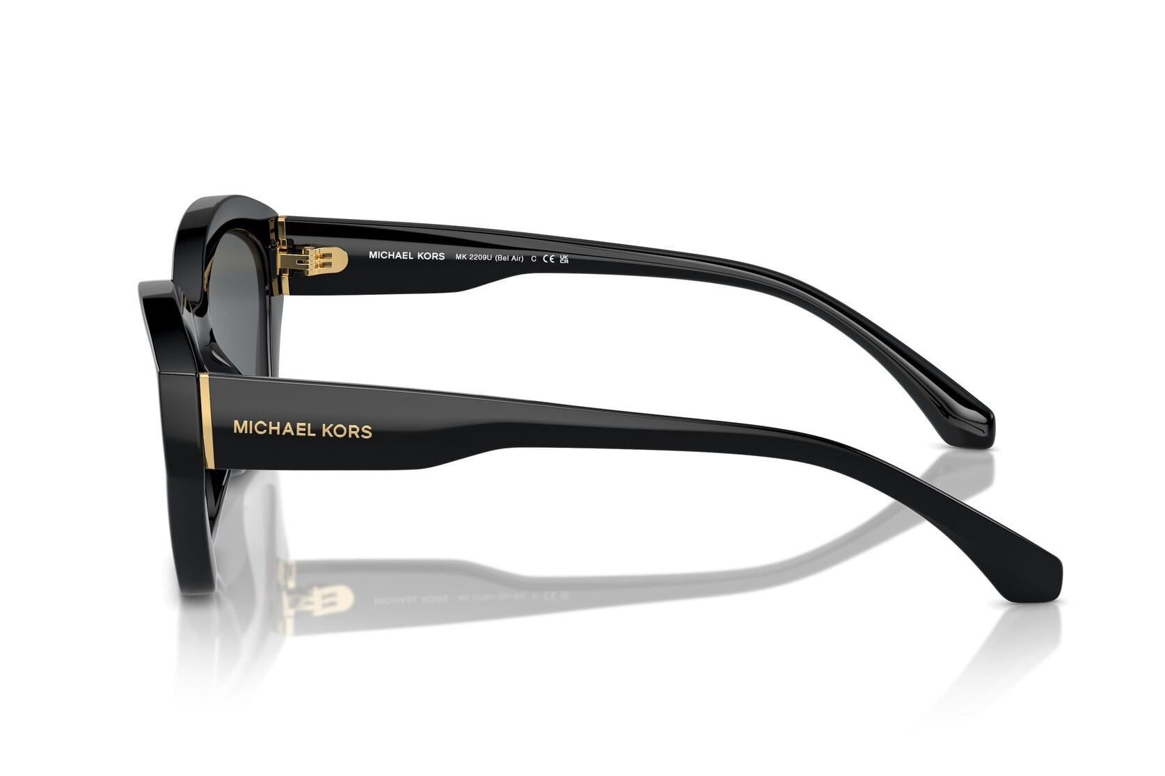 MICHAEL KORS 0MK2209U 300587 Sunglass — Black frame — view 3