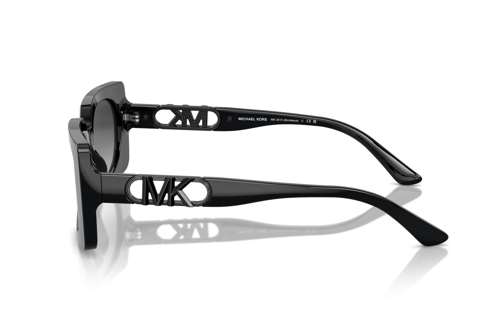 MICHAEL KORS 0MK2215 30058G Sunglass — Black frame — view 3